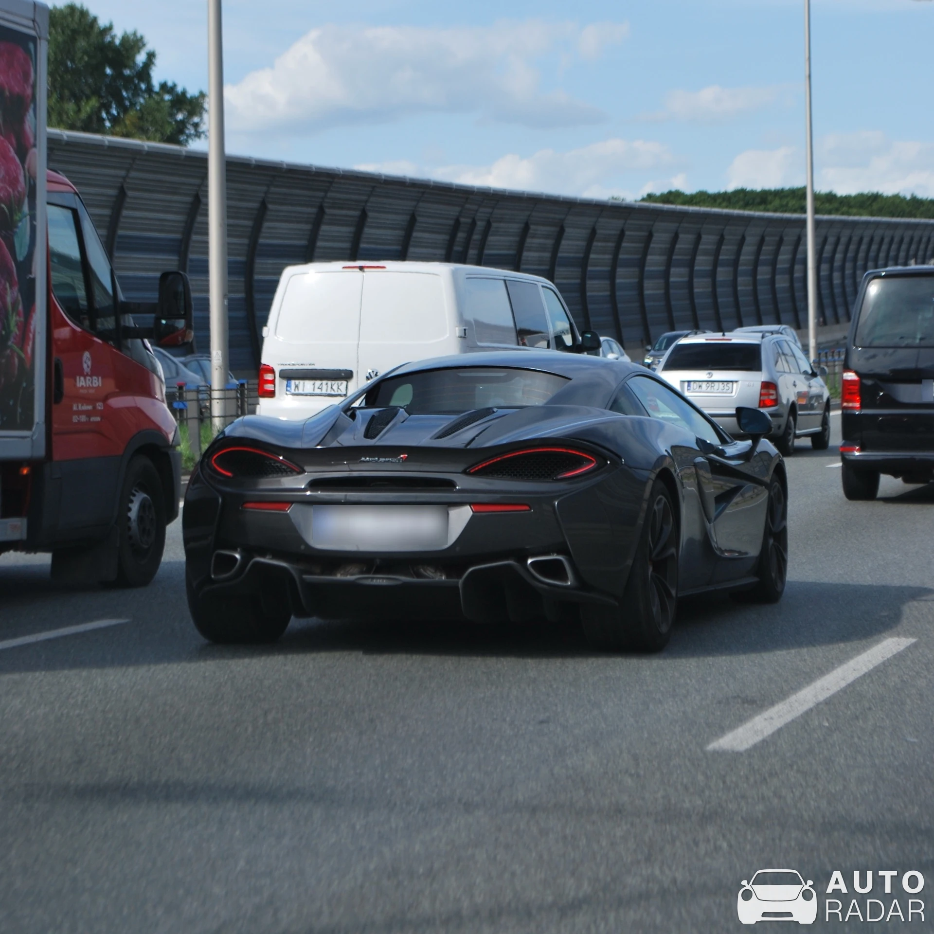 McLaren 570S spotted in Warszawa, Poland