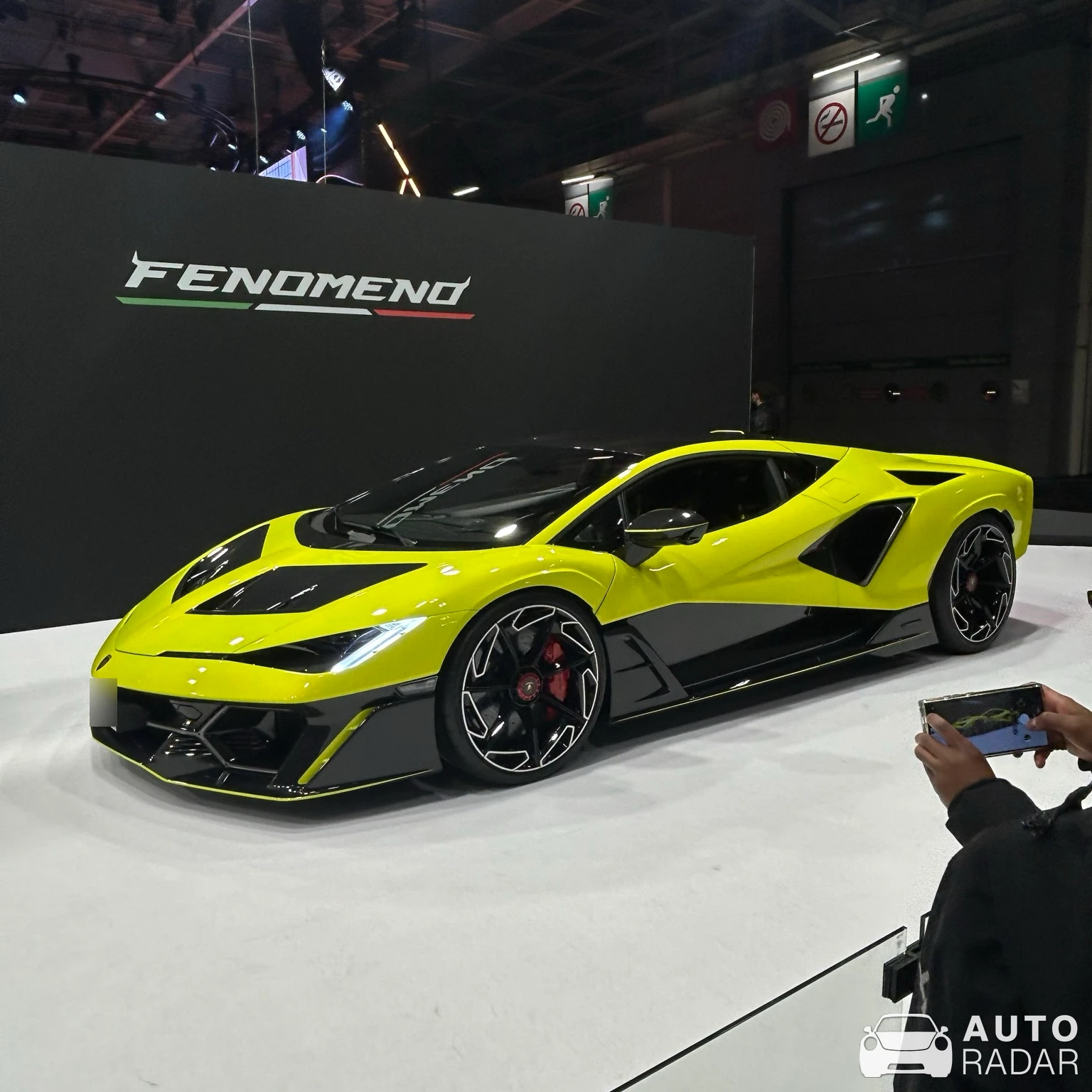 Lamborghini Fenomeno spotted in Paris, France