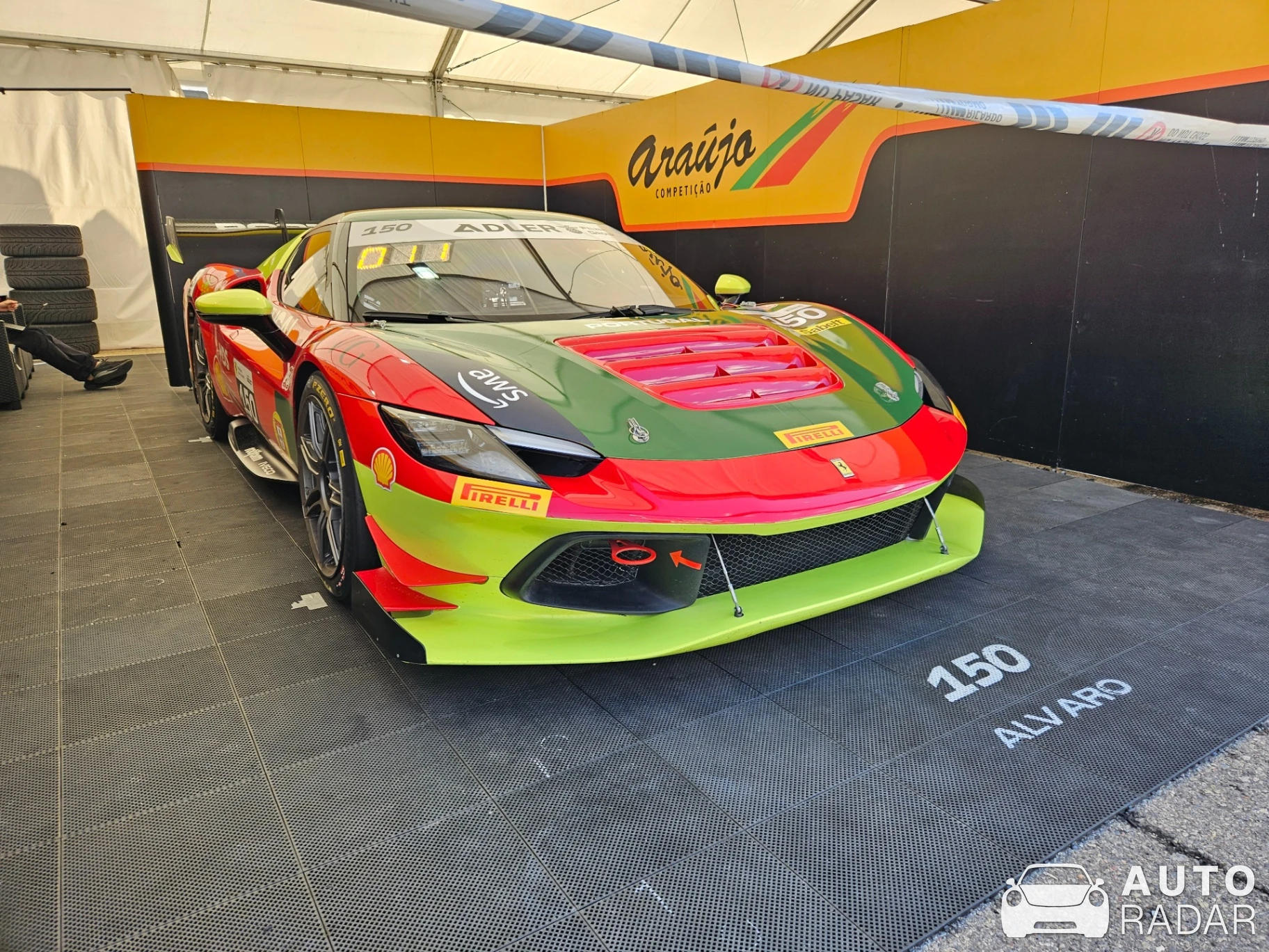 Ferrari 296 Challenge spotted in Cheste, Spain