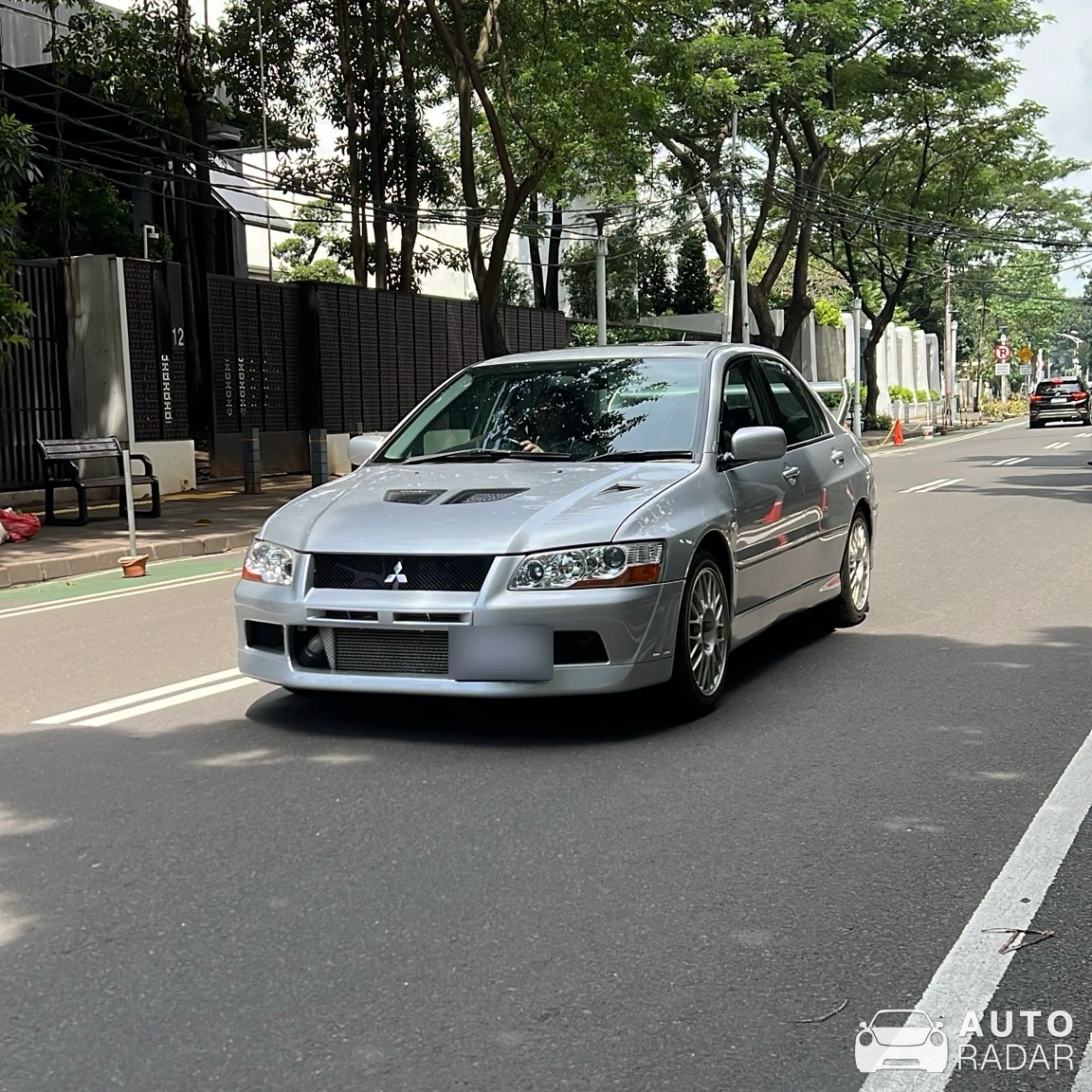 Mitsubishi Lancer Evolution VII spotted