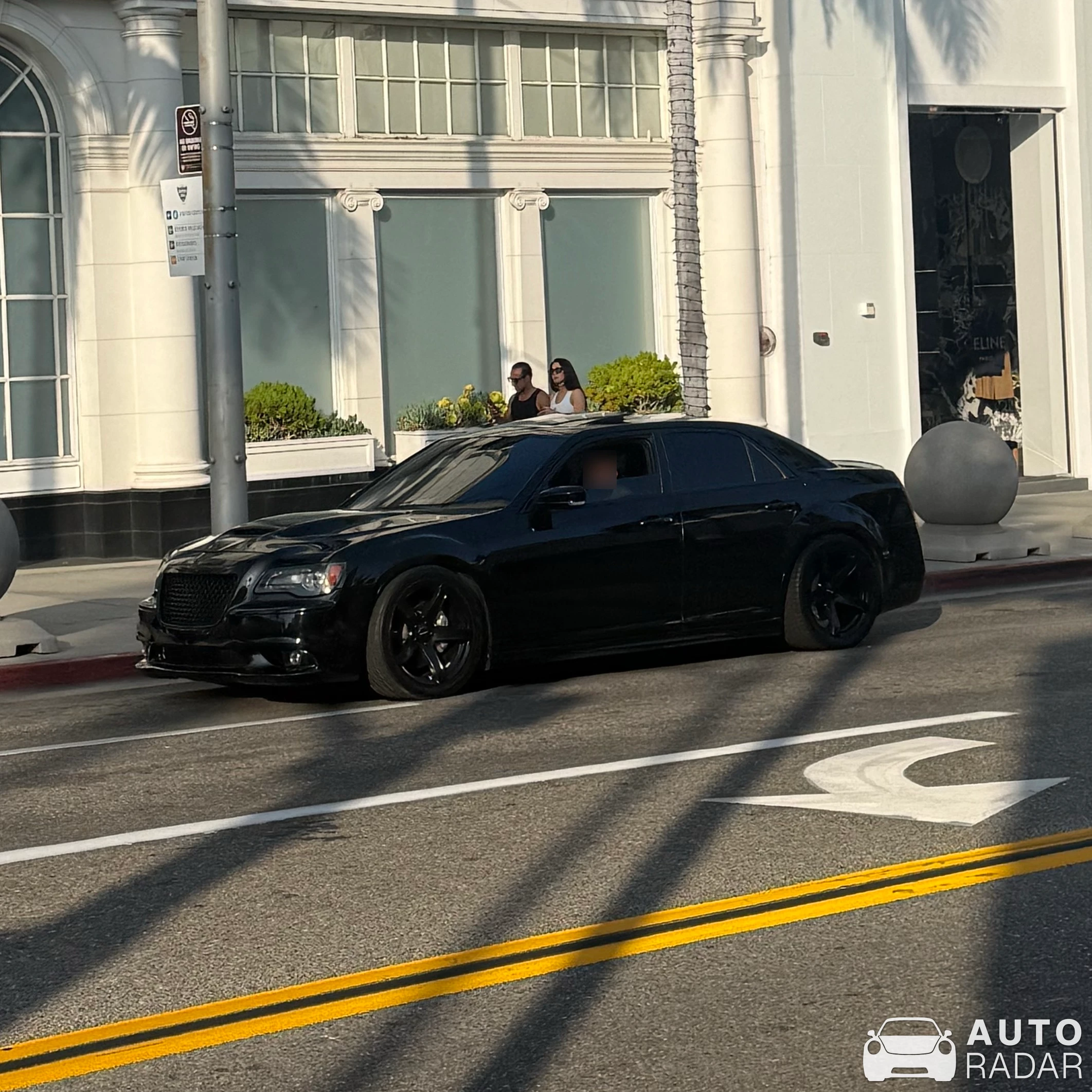 Chrysler 300C SRT8 2016 spotted in Beverly Hills