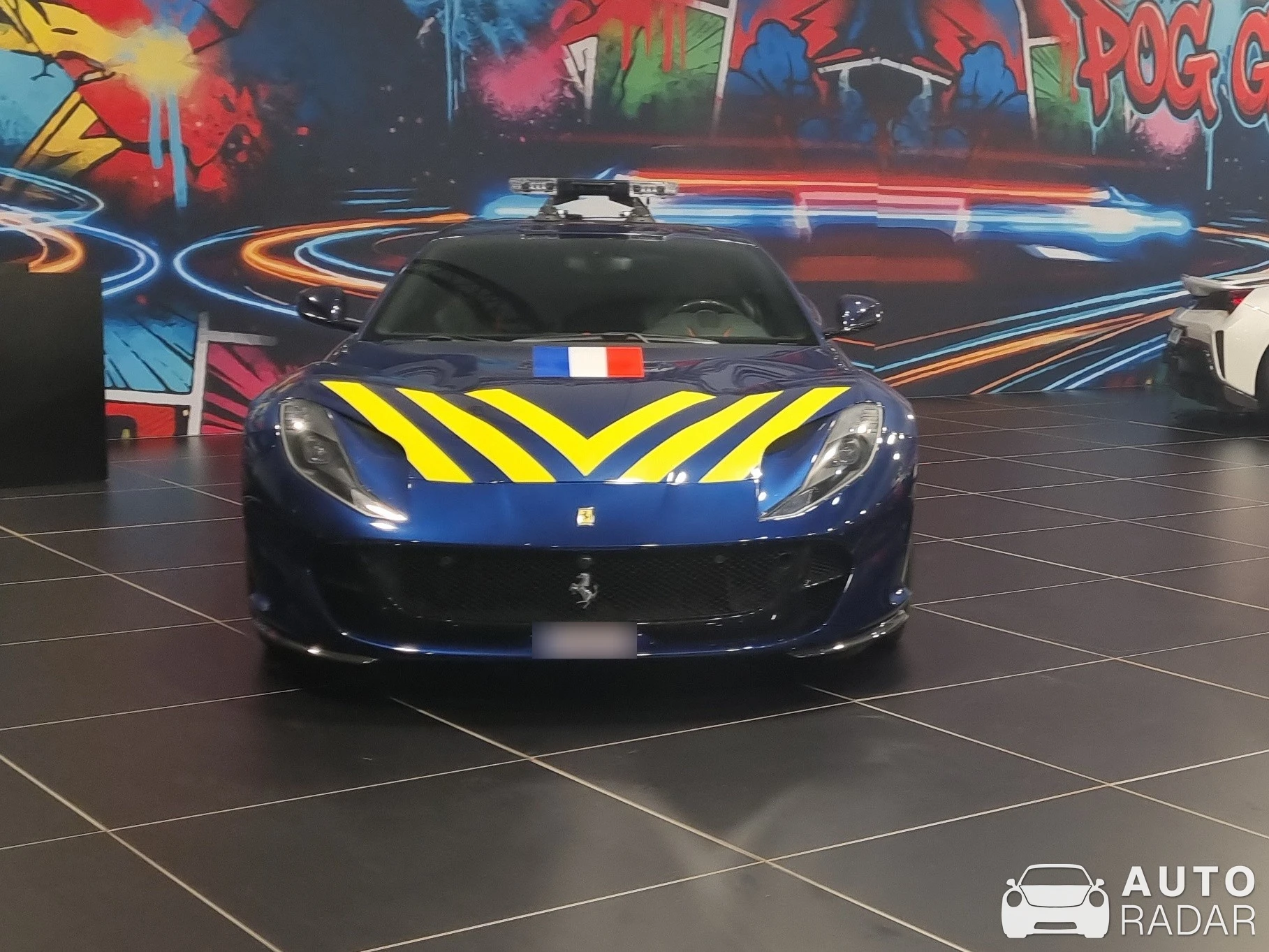 Ferrari 812 Superfast spotted in Brussels, Belgium