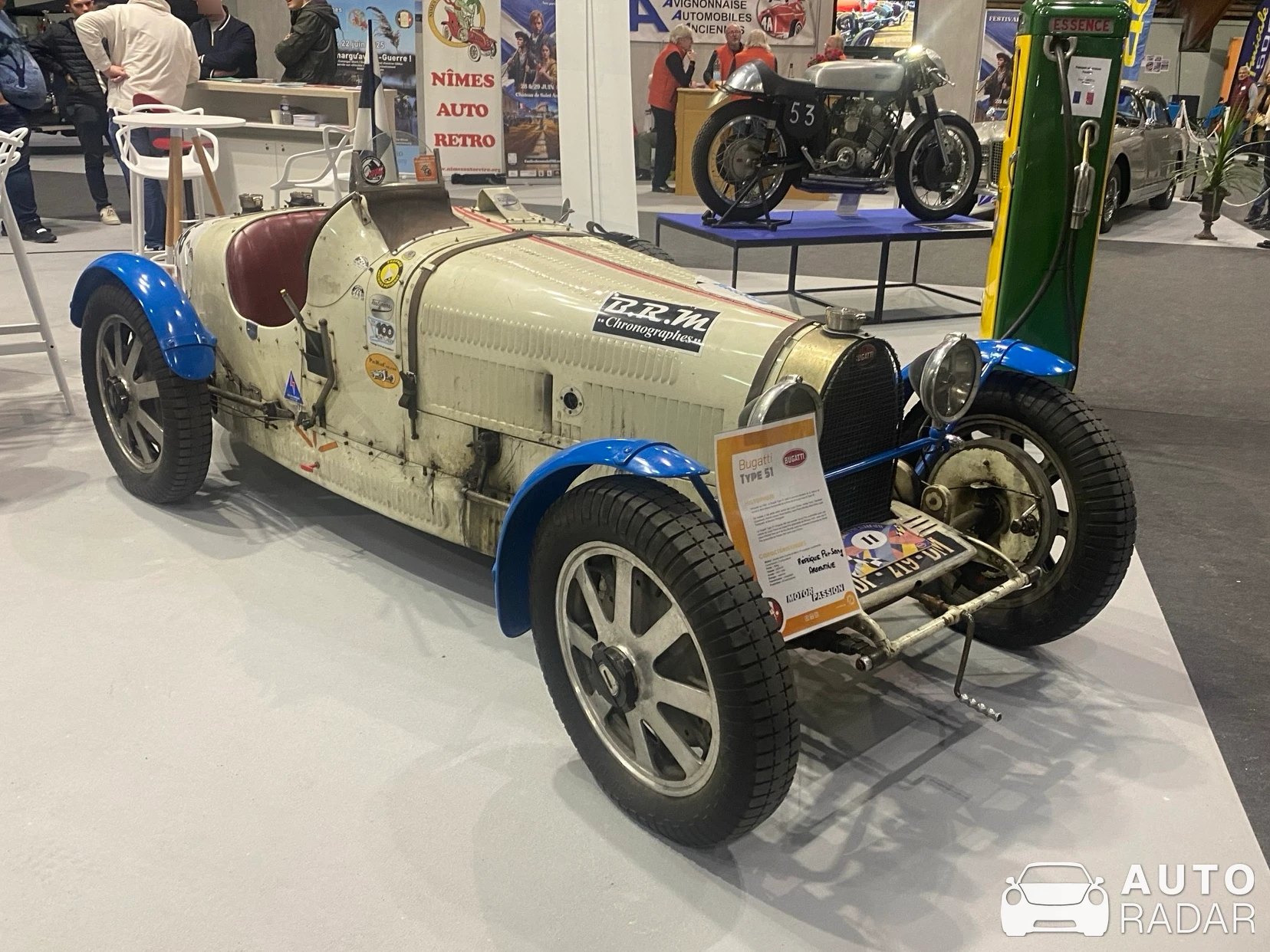 Bugatti Type 51 spotted in Avignon