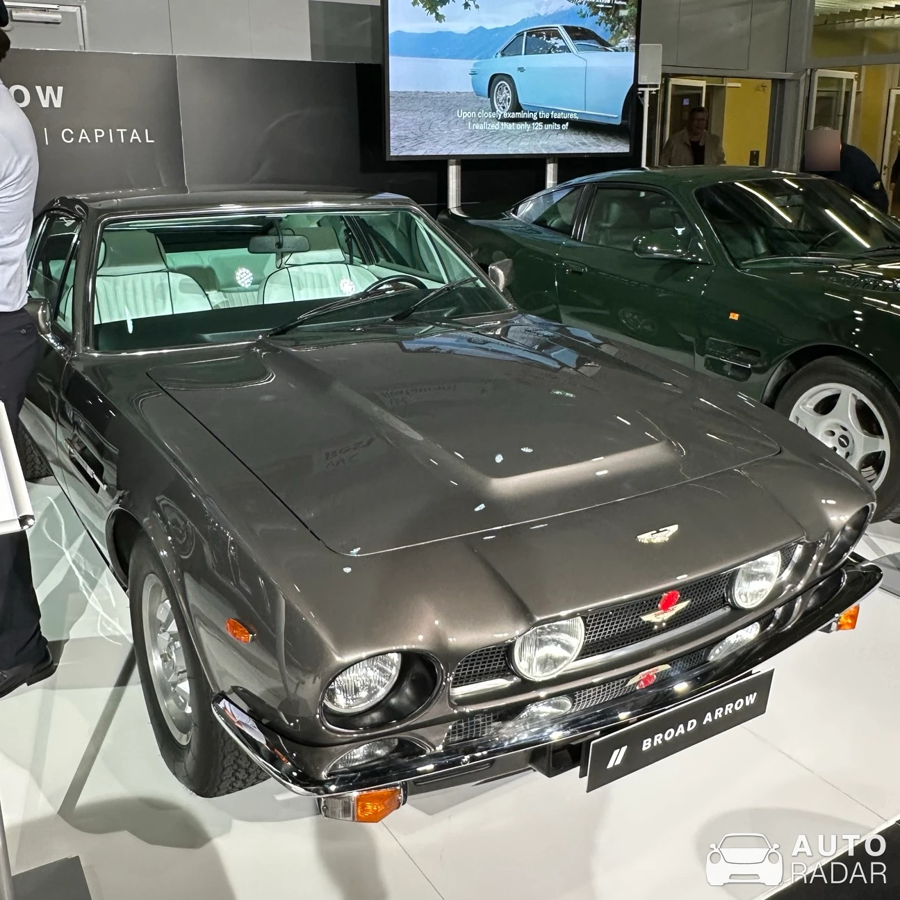 Aston Martin V8 Series 3 spotted in Zürich