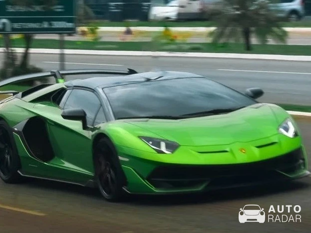 Lamborghini Aventador LP770-4 SVJ spotted in Lago Sul, Brazil