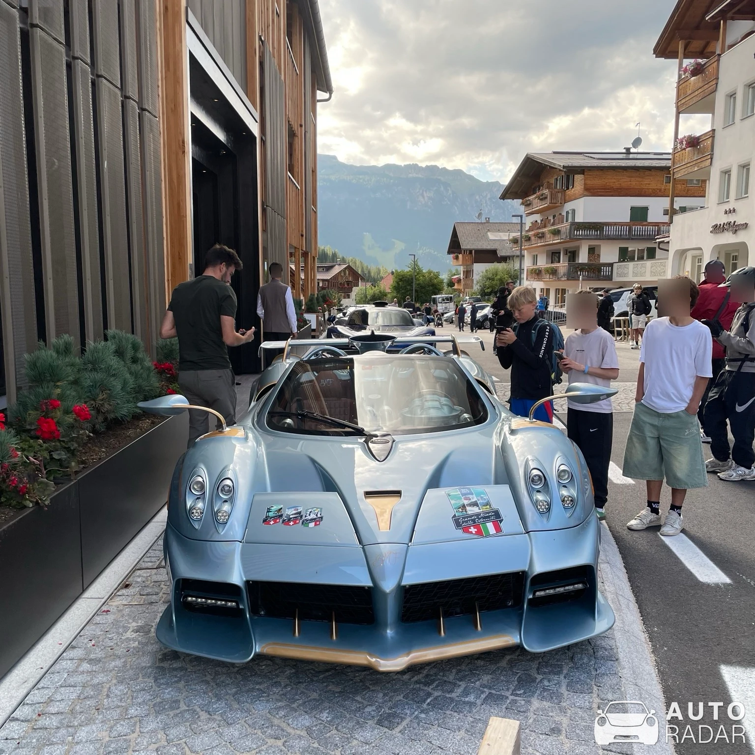 Pagani Huayra Imola Roadster spotted in Abtei