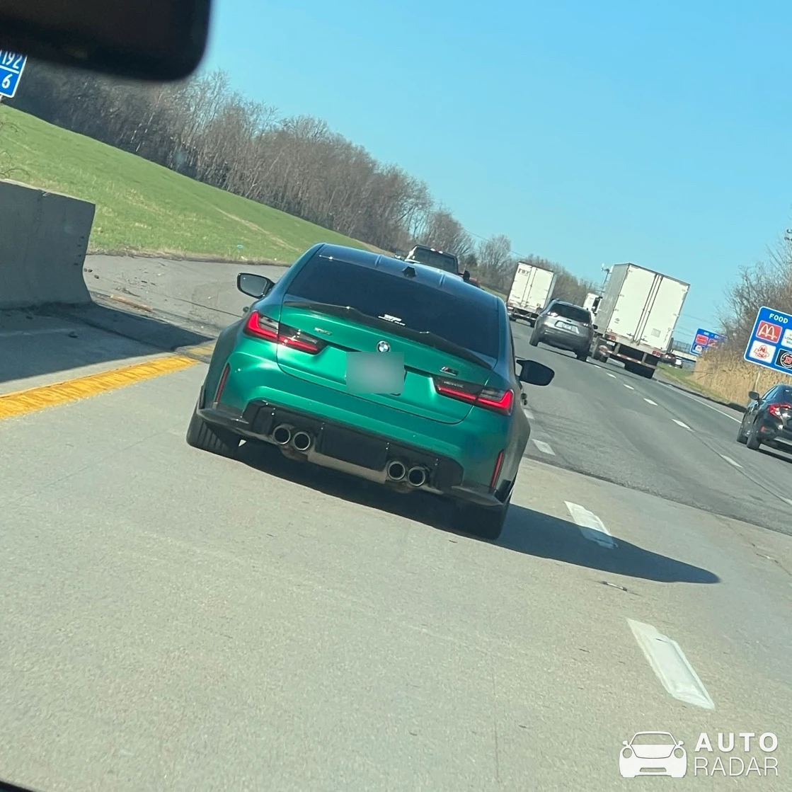 BMW M3 G80 Sedan Competition Adro spotted in Waite Hill