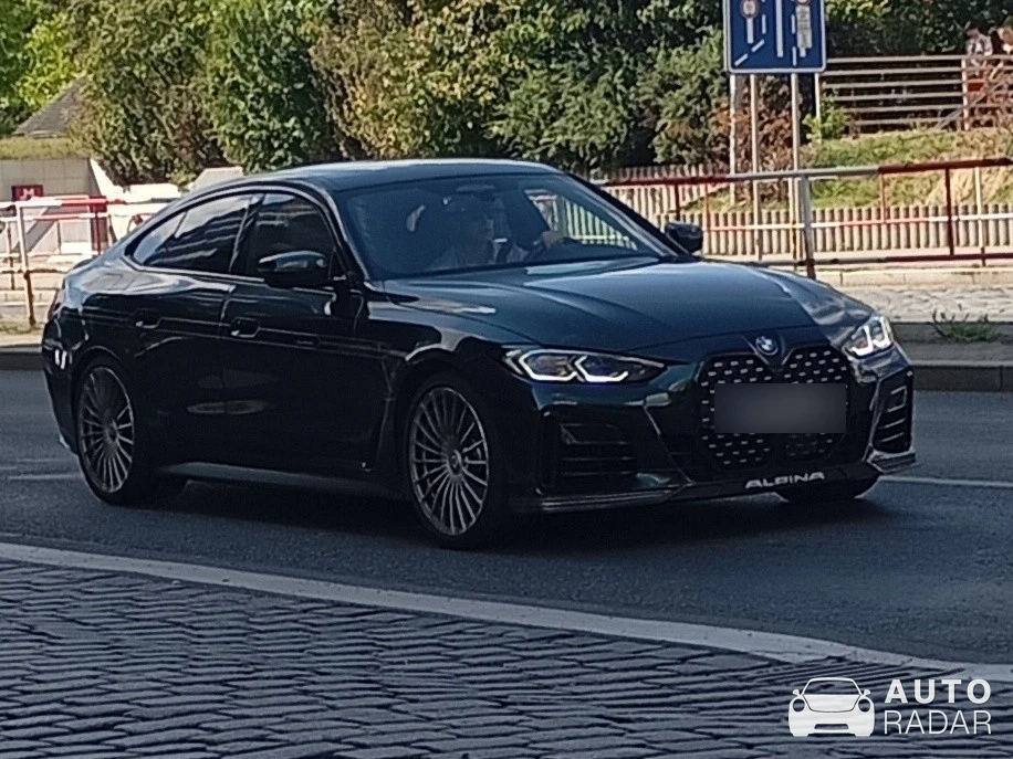 Alpina B4 BiTurbo Gran Coupé 2022 spotted in Praha