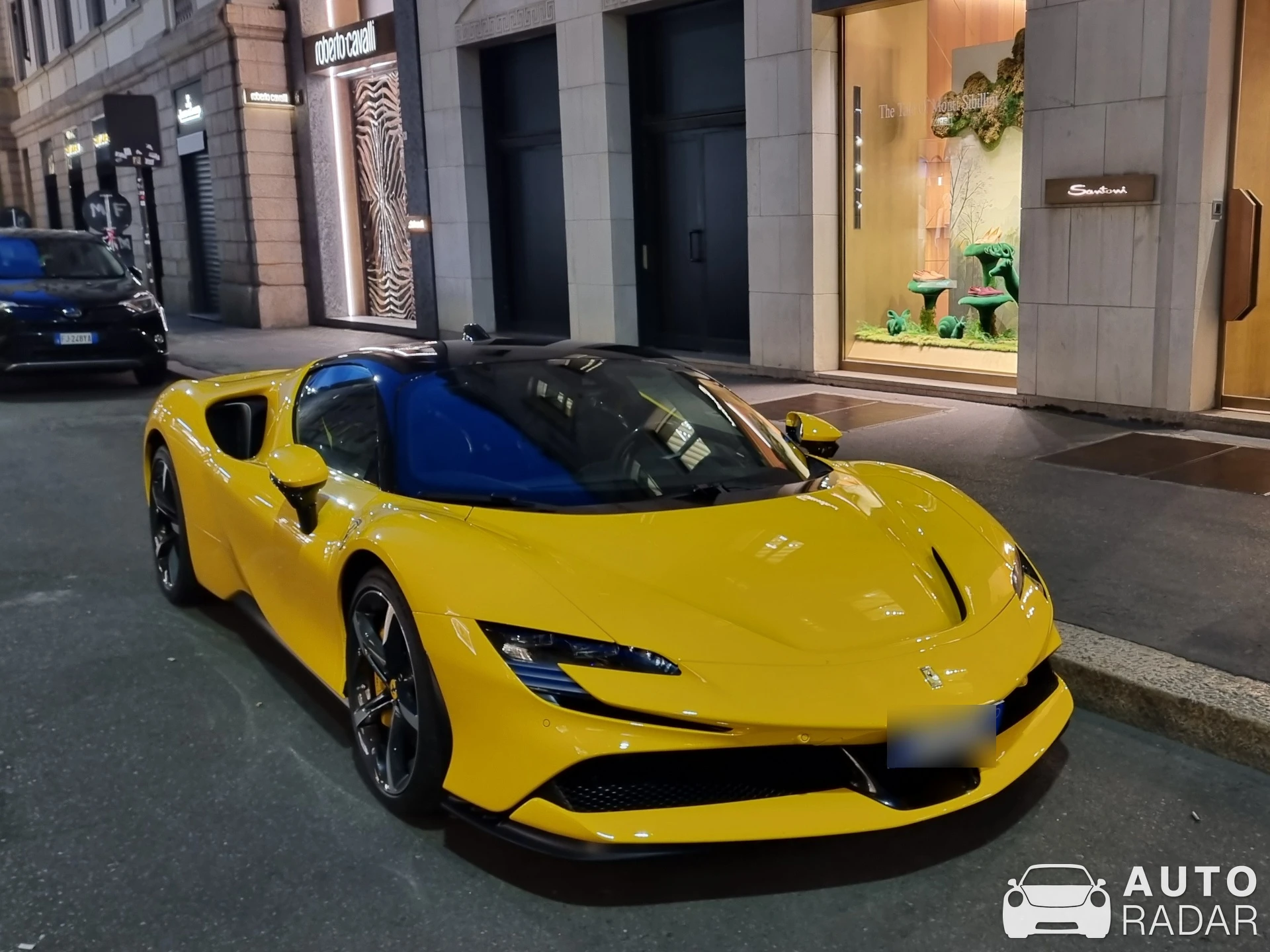 Ferrari SF90 Stradale spotted in Milano, Italia