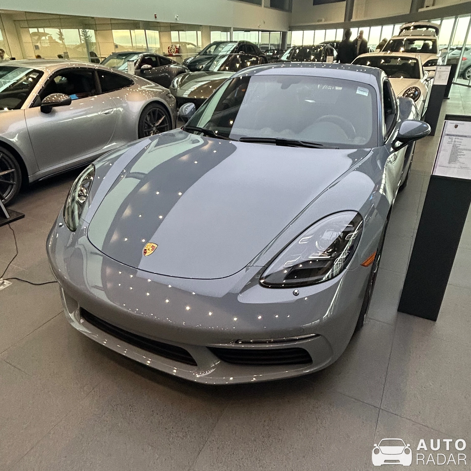 Porsche 718 Boxster spotted in Calgary, Canada