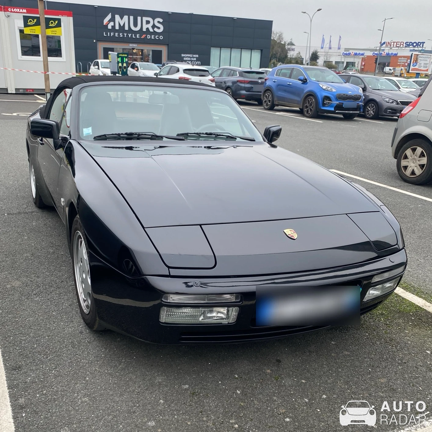 Porsche 944 S2 Cabriolet spotted in Chasseneuil-du-Poitou
