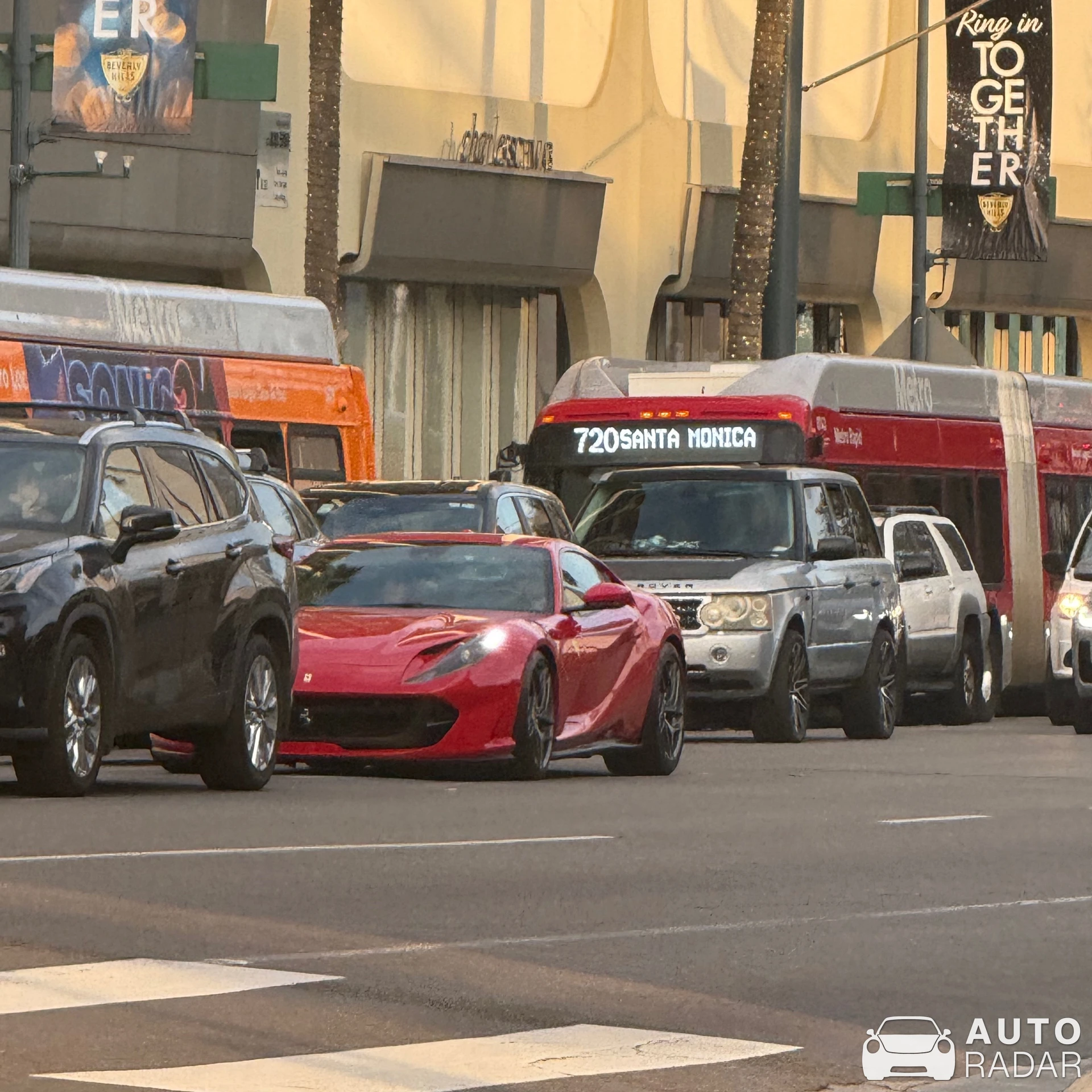 Ferrari 812 Superfast spotted in Beverly Hills, United States
