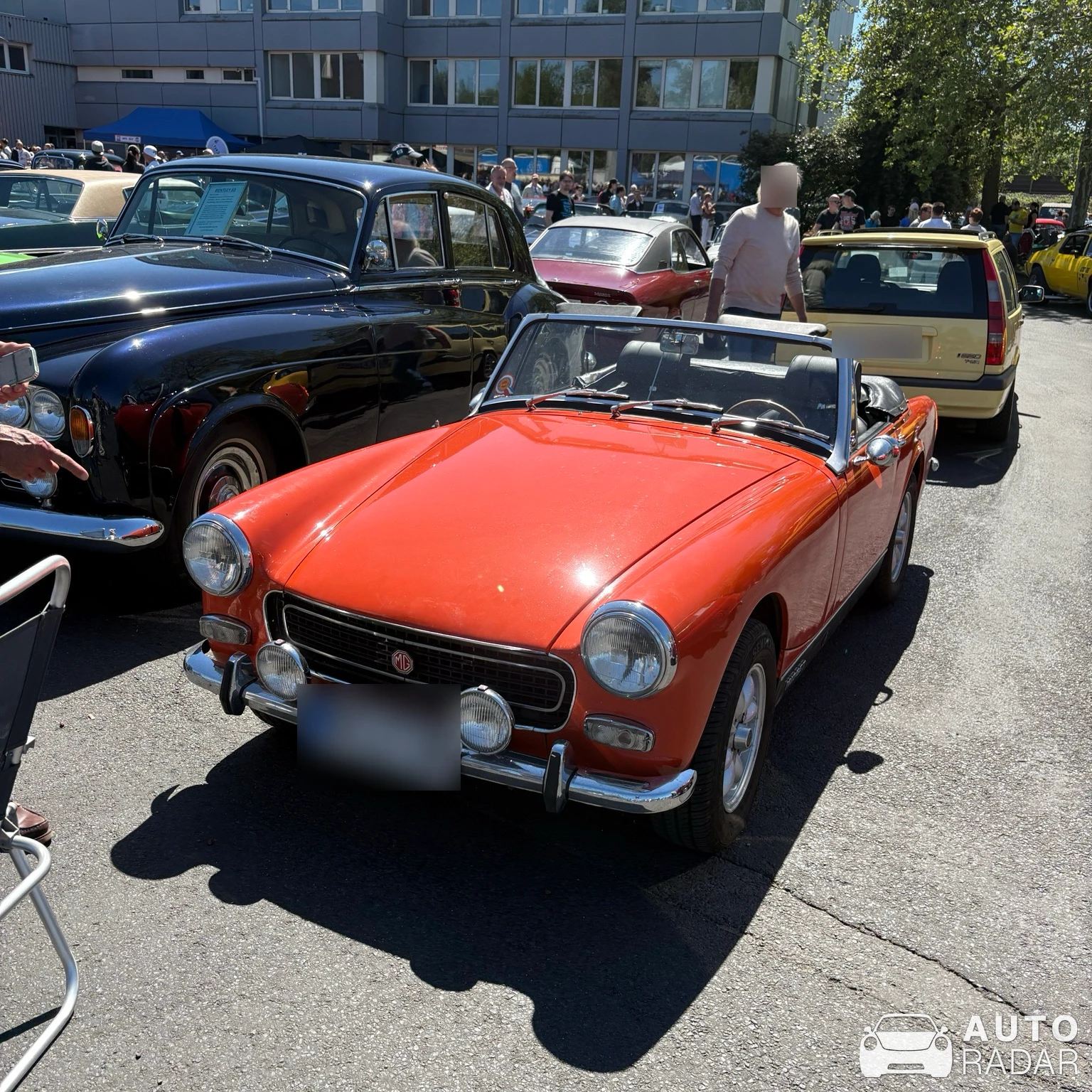 MG Midget spotted in Neuwied