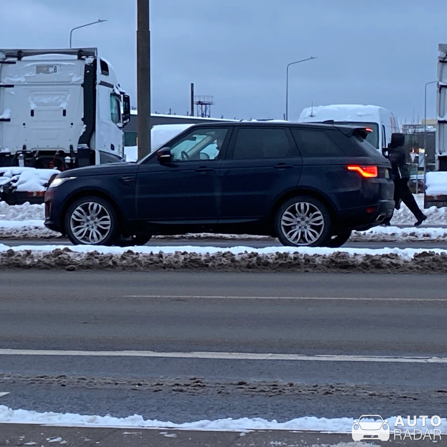 Land Rover Range Rover Sport SVR spotted in Vilnius, Lietuva