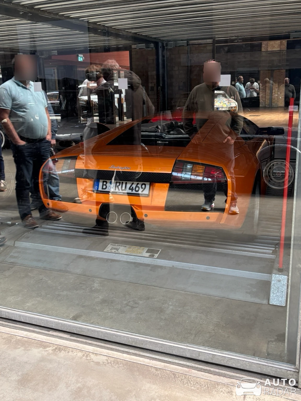 Lamborghini Murciélago Roadster spotted in Berlin, Deutschland