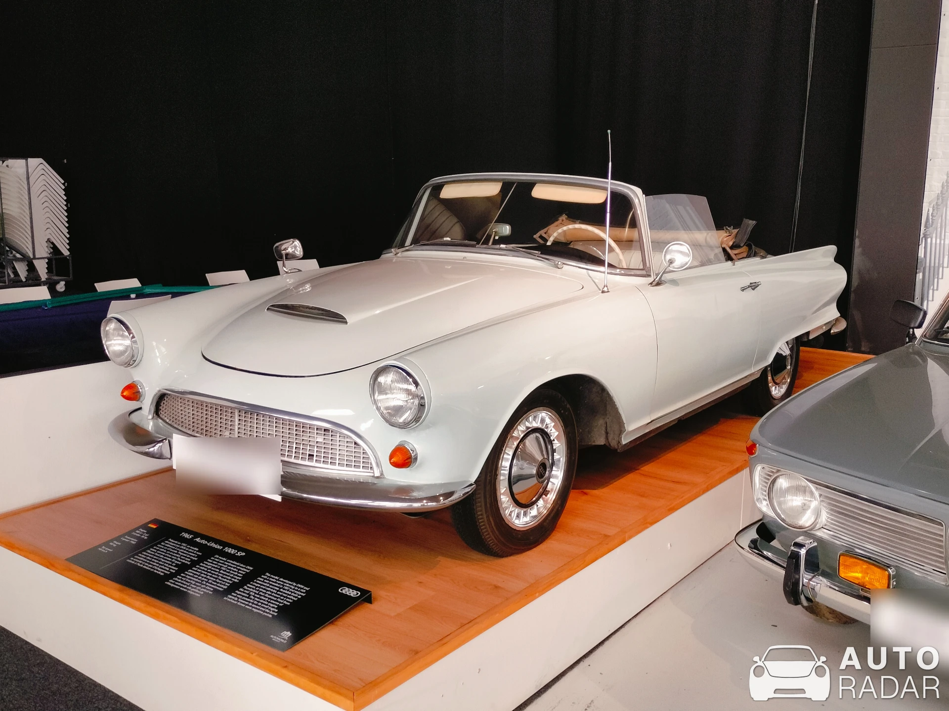 Auto Union 1000 spotted in Brussels
