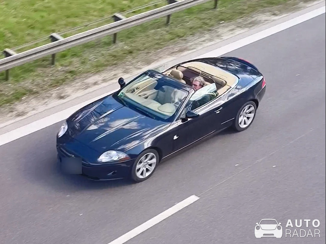 Jaguar XK Convertible spotted in Weingarten