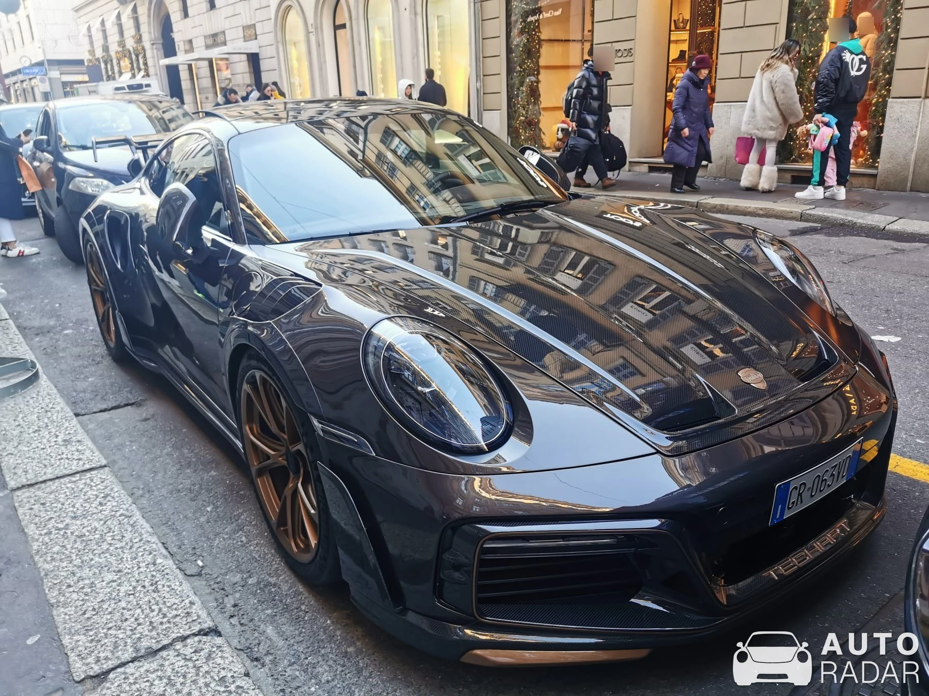 Porsche 992 GT3 MkI spotted in Milano, Italy