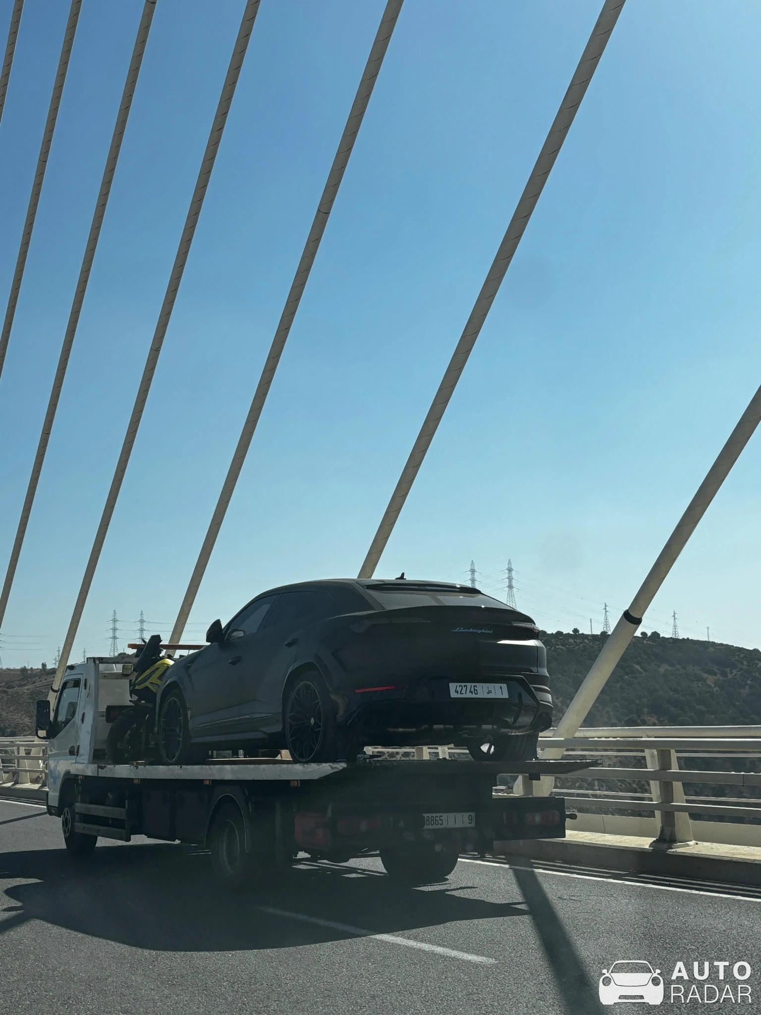Lamborghini Urus spotted in Mohammédia
