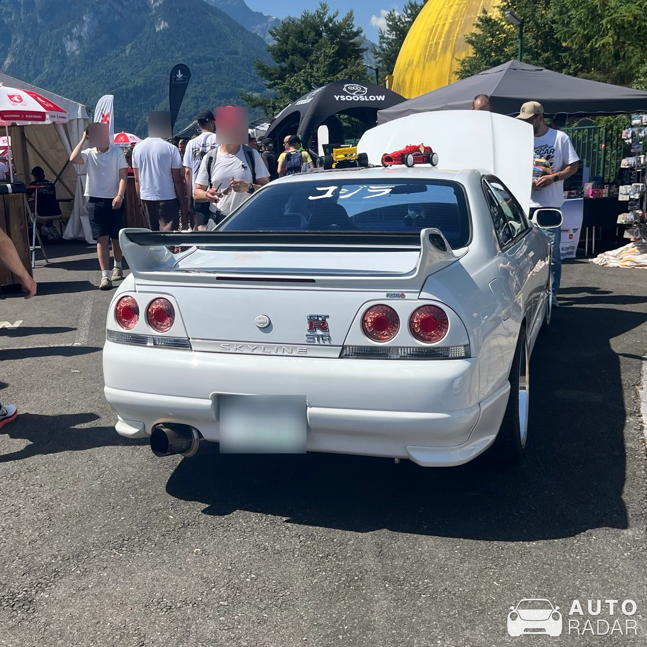 Nissan Skyline R33 GT-R Nismo 400R spotted in Matten B. Interlaken