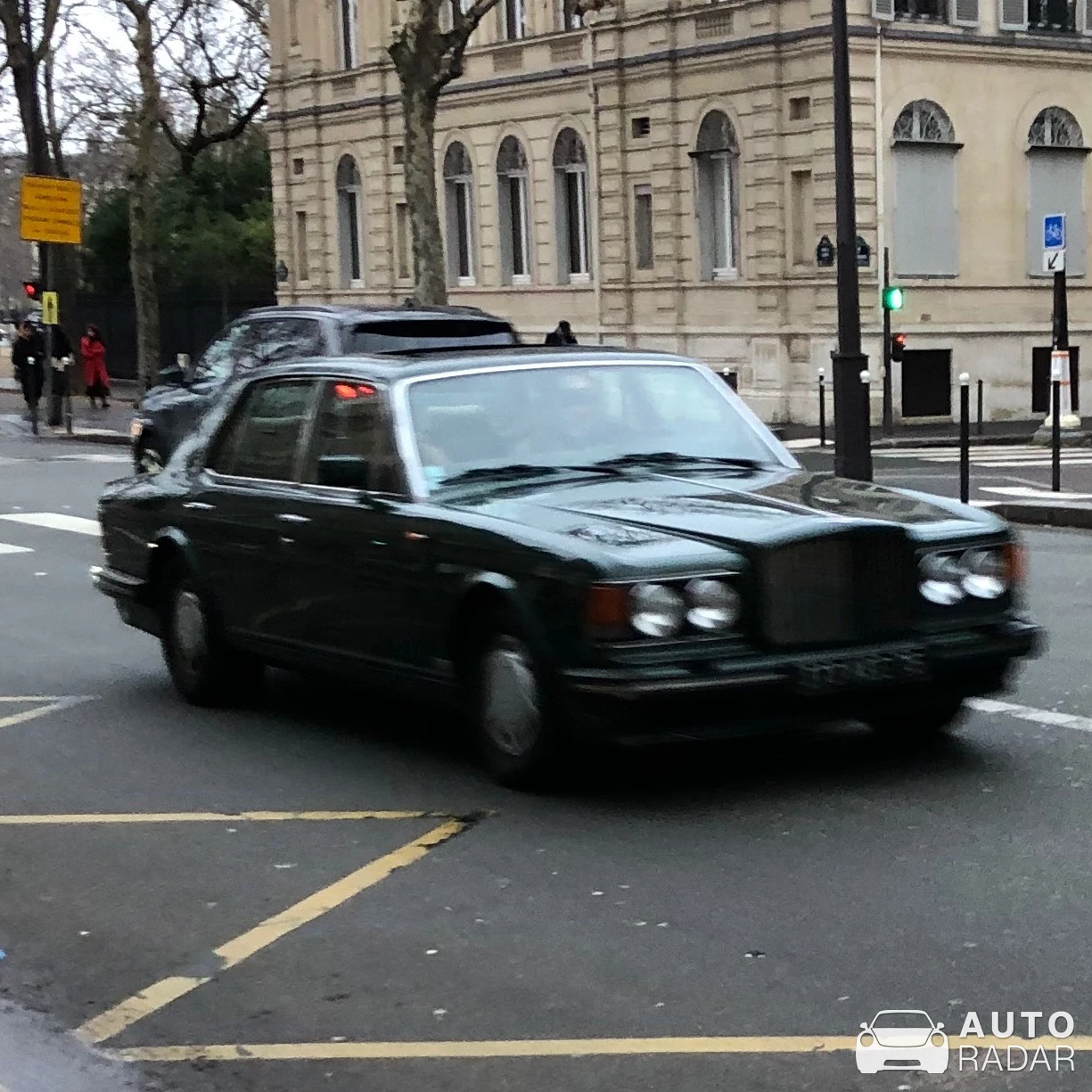 Bentley Turbo RL spotted in Paris, France