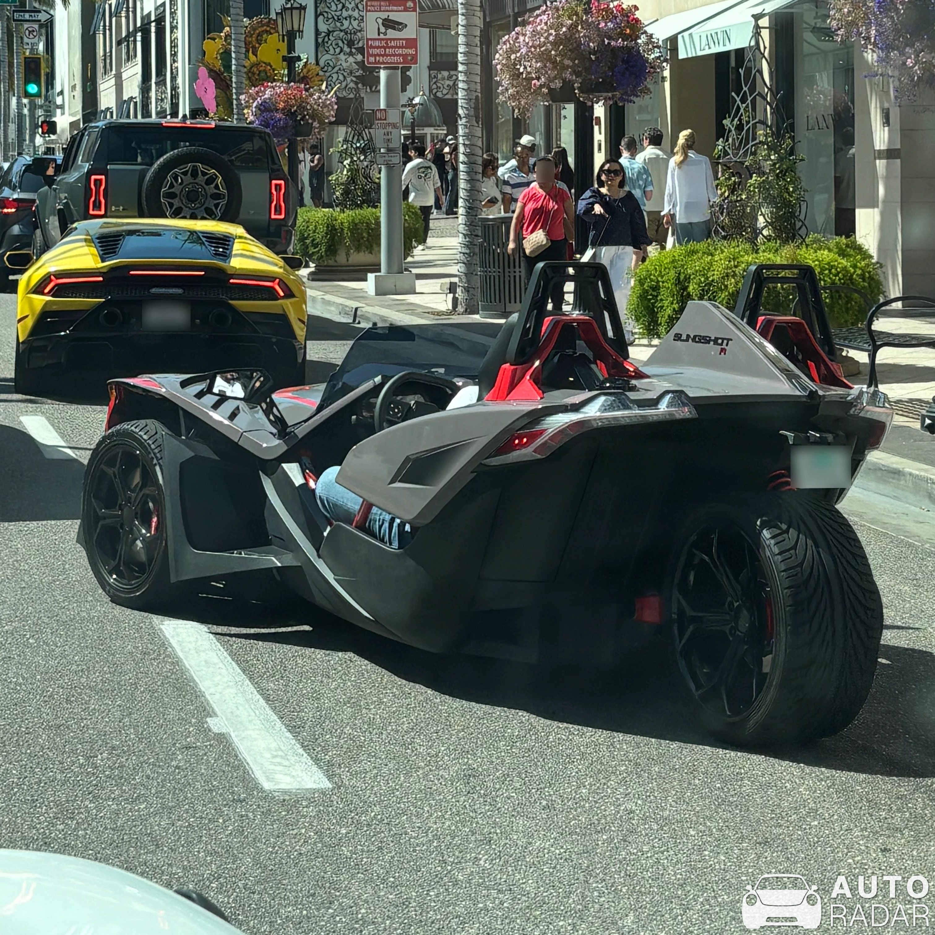 Polaris Slingshot R spotted in Beverly Hills