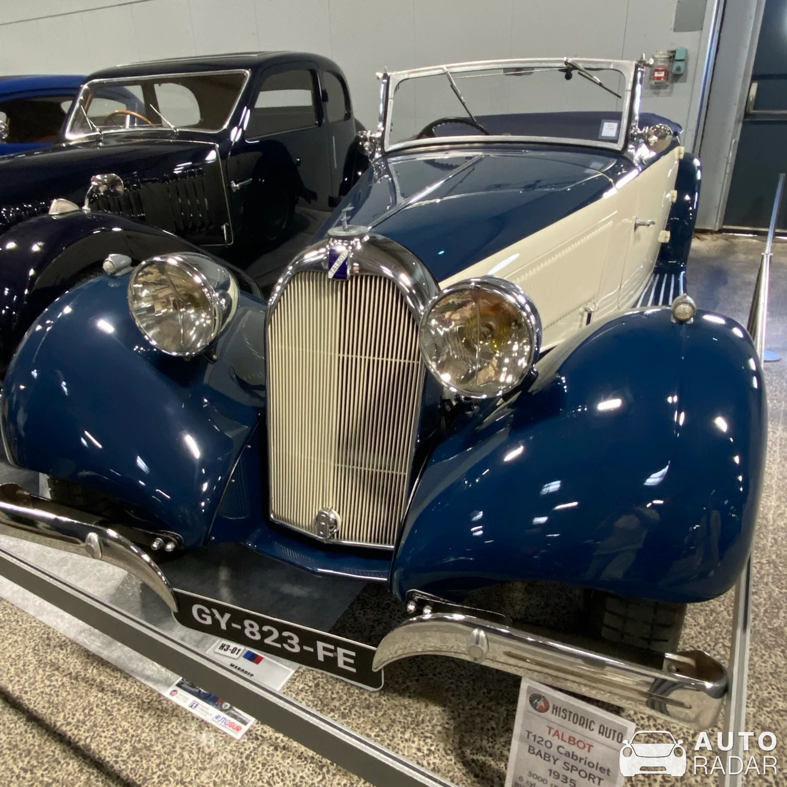 Talbot-Lago T120 spotted in Nantes