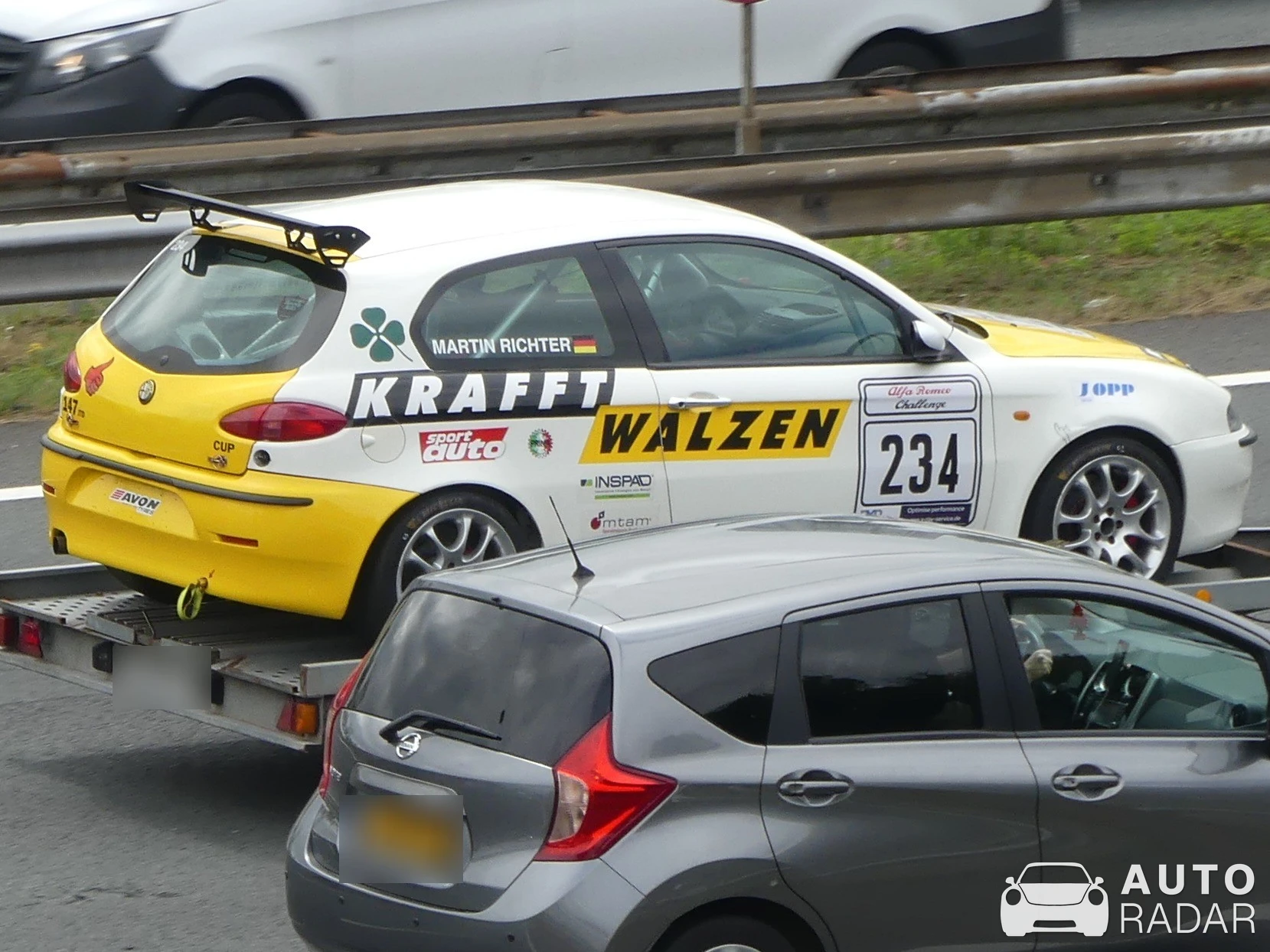 Alfa Romeo 147 GTA Cup spotted in Utrecht