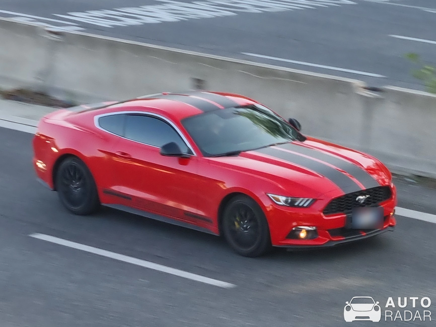 Ford Mustang 2.3 Ecoboost spotted in Milano, Italy