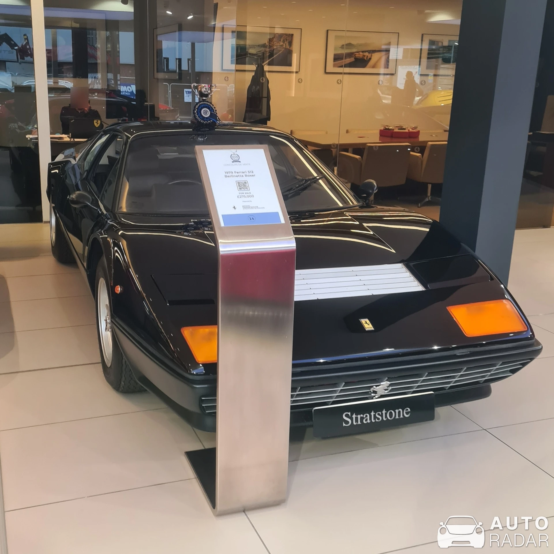 Ferrari Berlinetta Boxer spotted in Wilmslow