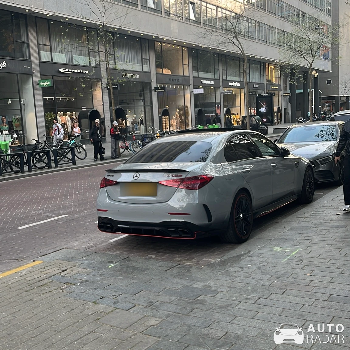 Mercedes-AMG C 63 S E-Performance W206 spotted in Rotterdam