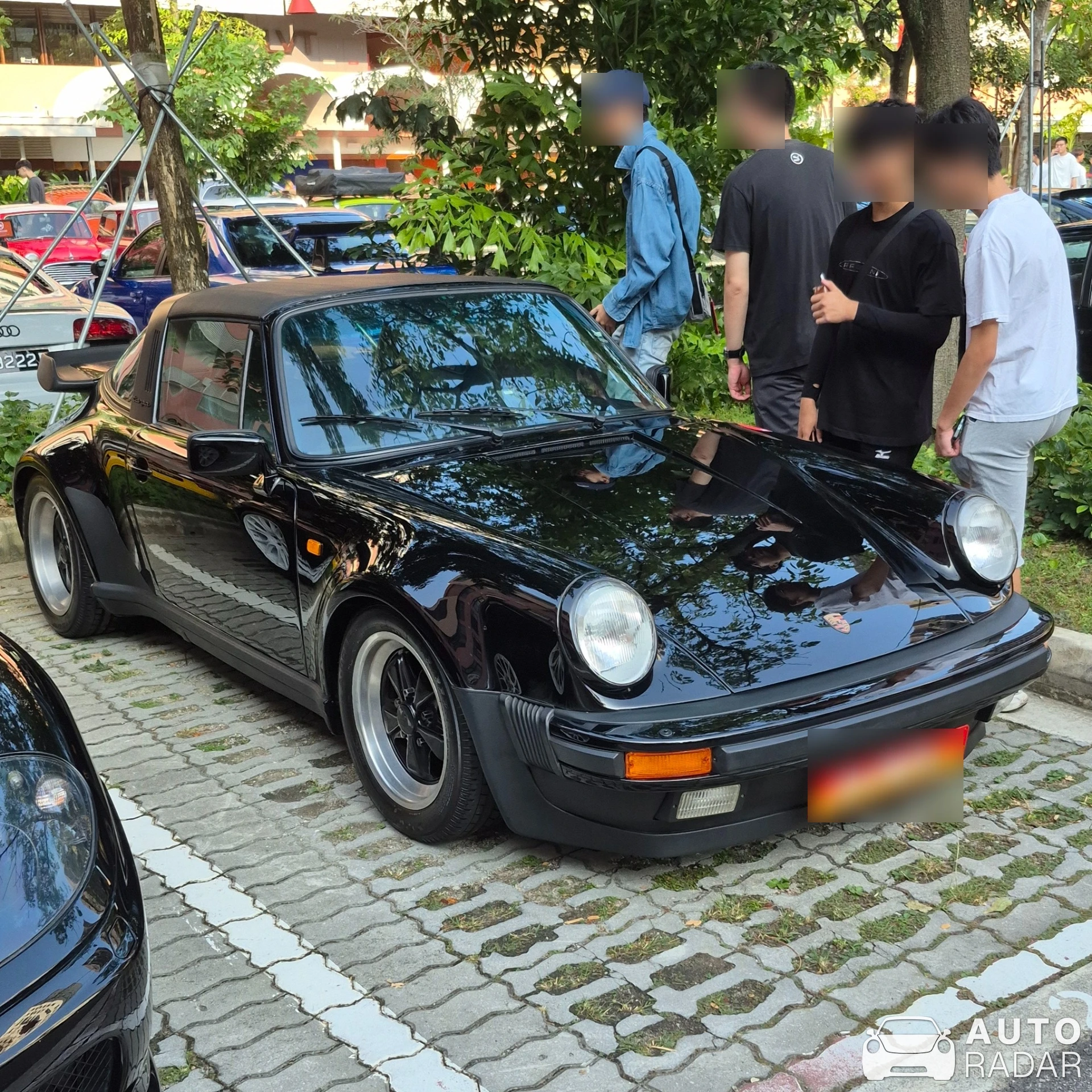 Porsche 930 Turbo Targa spotted in Singapore
