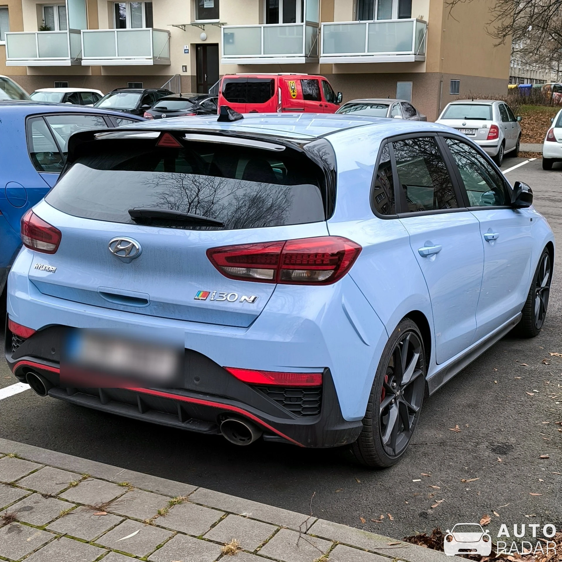 Hyundai i30 N spotted in Karviná, Czechia