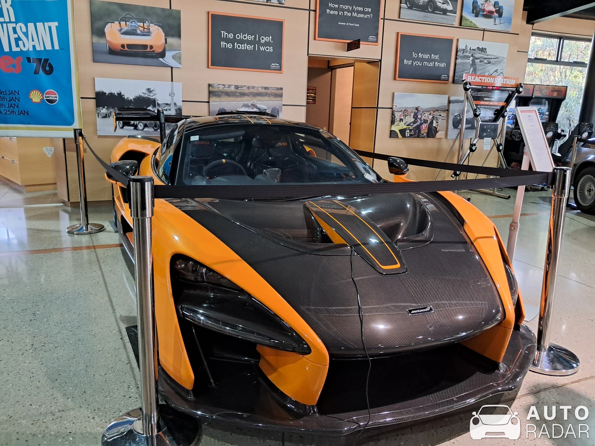 McLaren Senna spotted in Cromwell