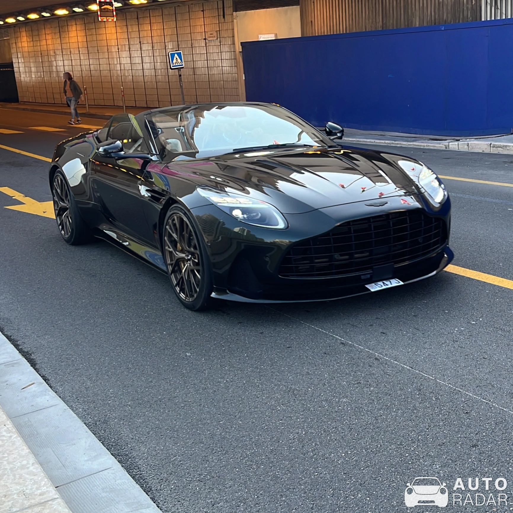 Aston Martin DB12 Volante spotted in Monaco, Monaco