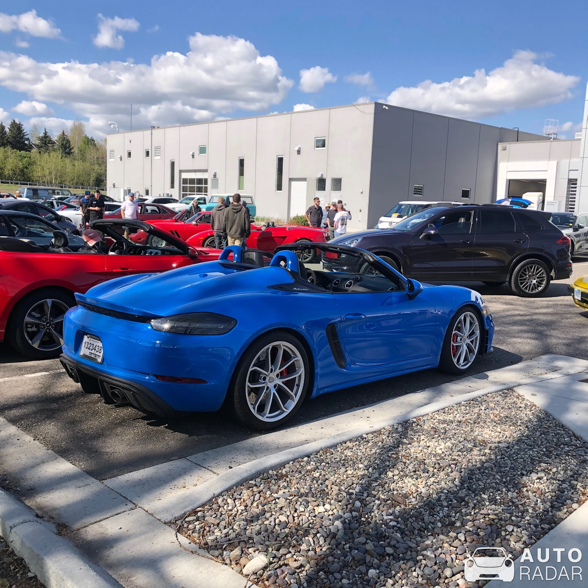 Porsche 718 Spyder spotted in Bozeman