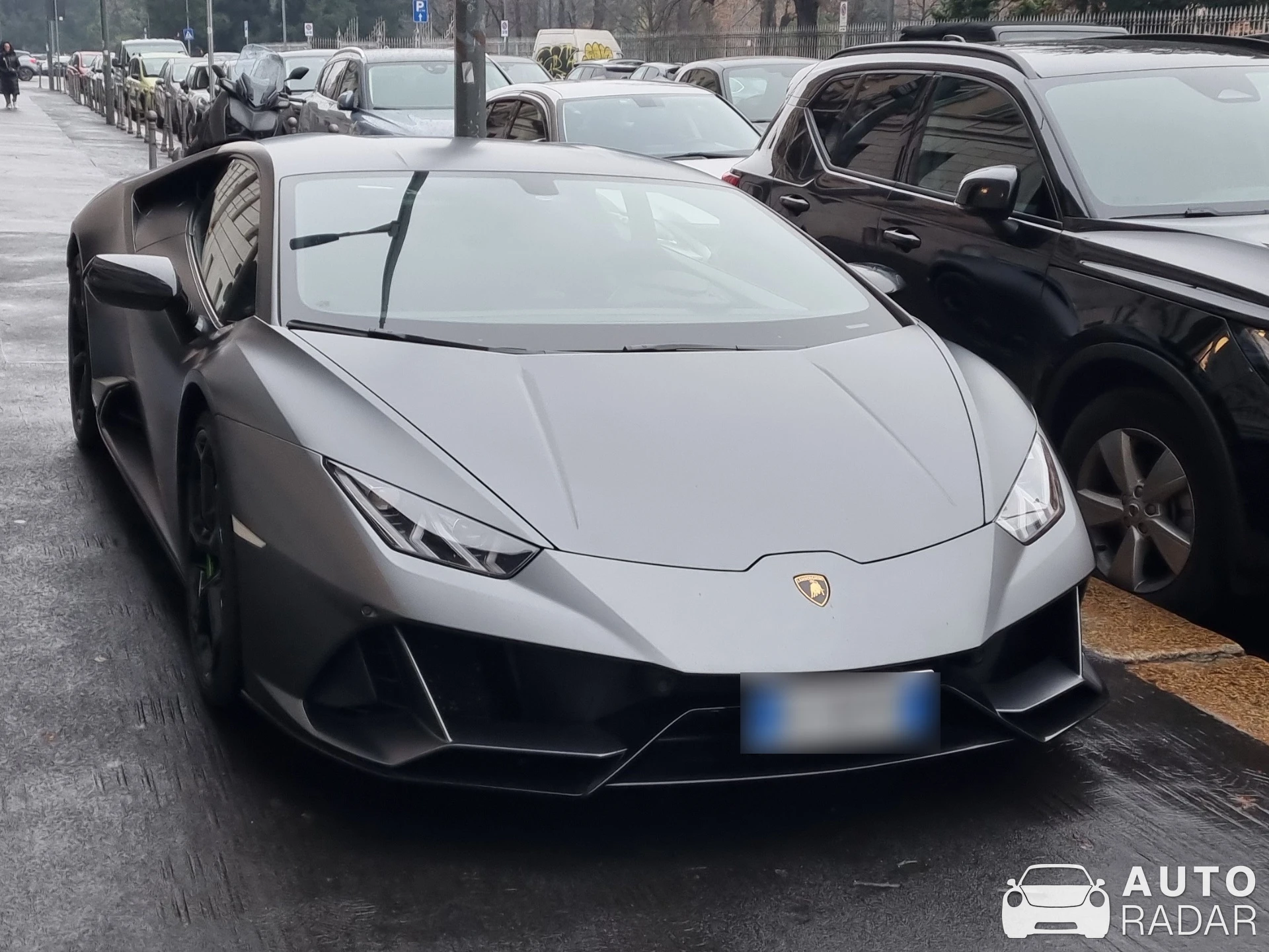 Lamborghini Huracán LP640-4 EVO spotted in Milano, Italia