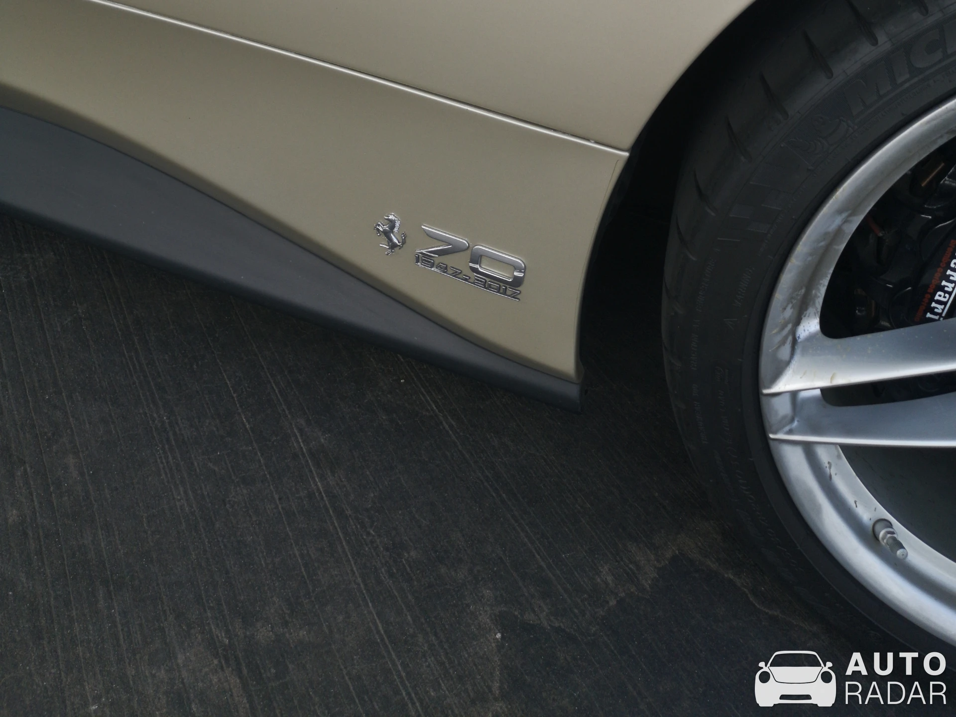 Ferrari 488 Spider 70th Anniversary Edition spotted in Vitacura