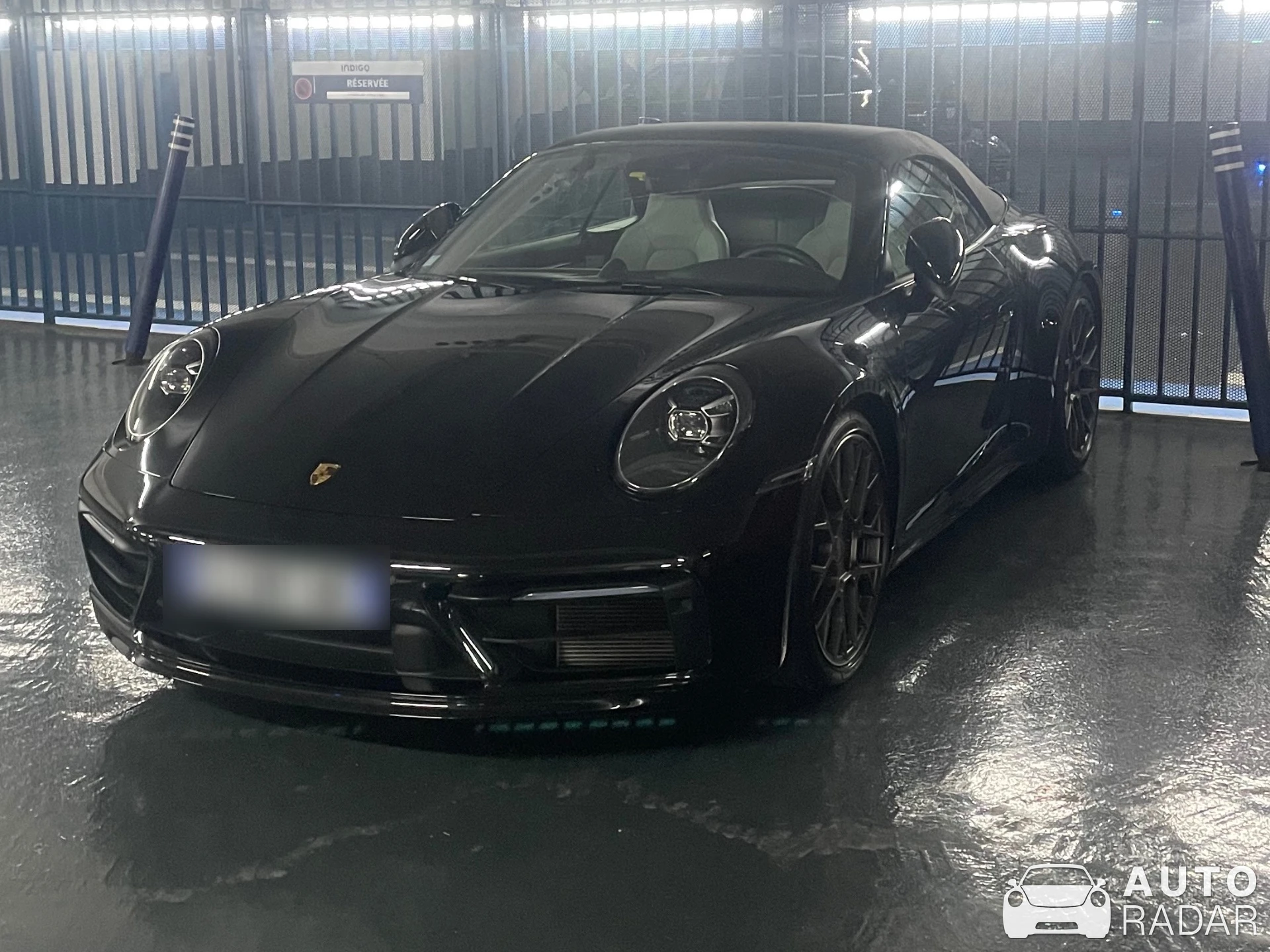 Porsche 992 Carrera 4S Cabriolet MkI spotted in Paris, France