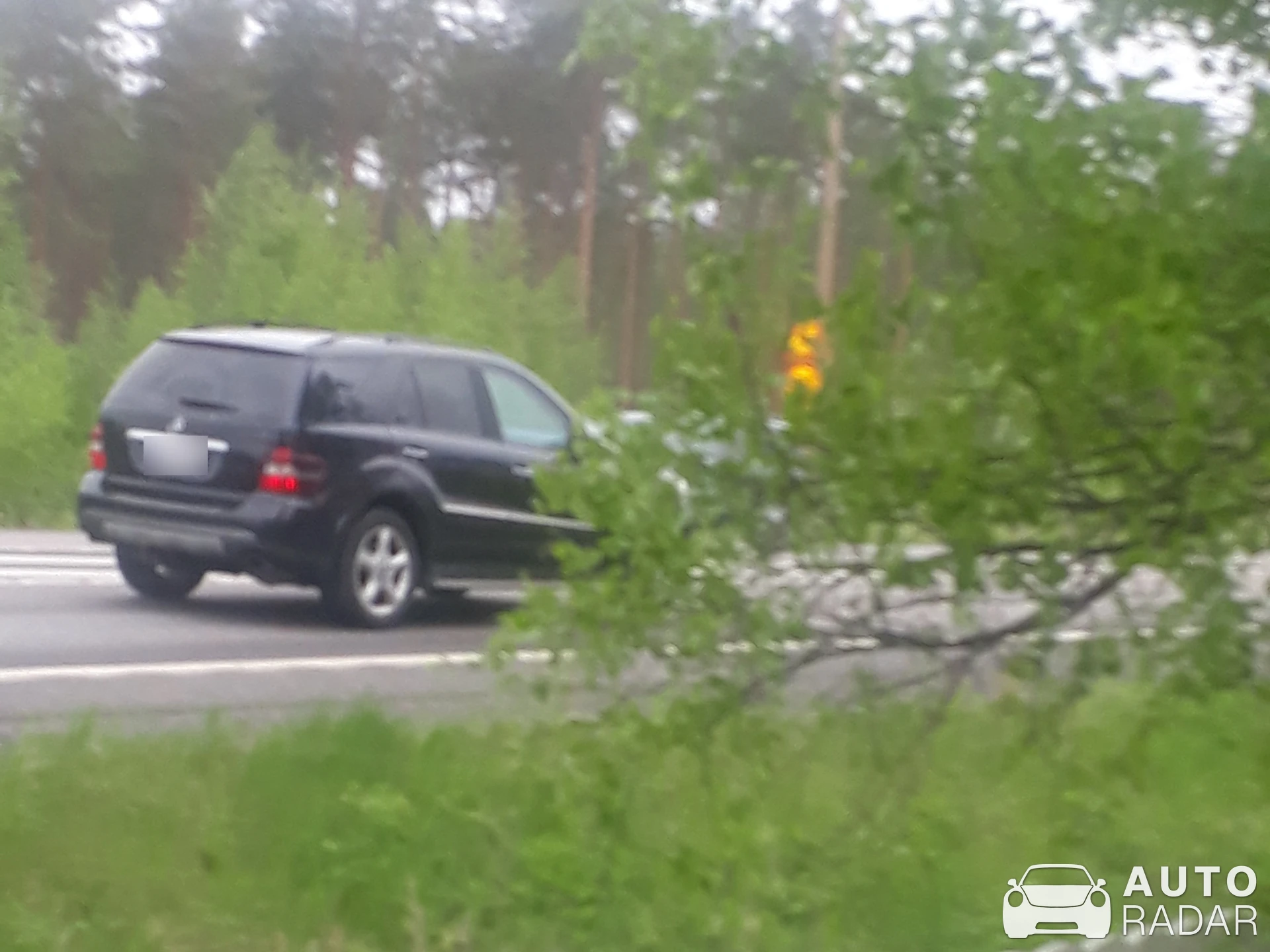 Mercedes-Benz ML 63 AMG W164 spotted in Leivonmäki