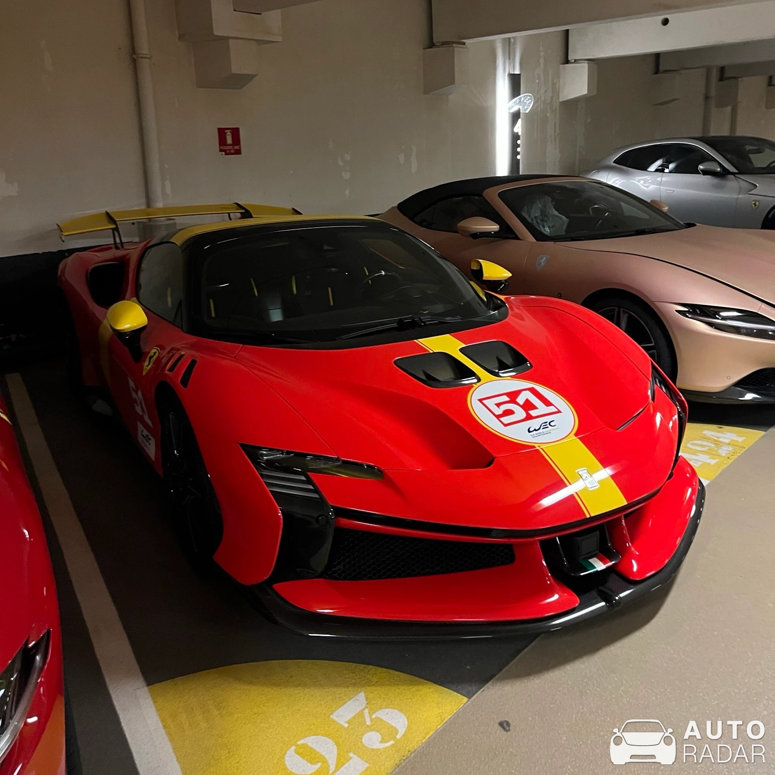 Ferrari SF90 XX Spider Le Mans Hyperclub Edition spotted in Monaco-Ville