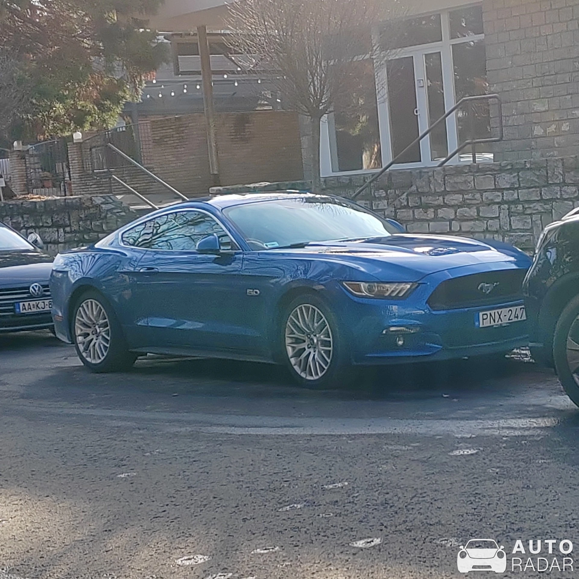 Ford Mustang GT spotted in Veszprém, Hungary