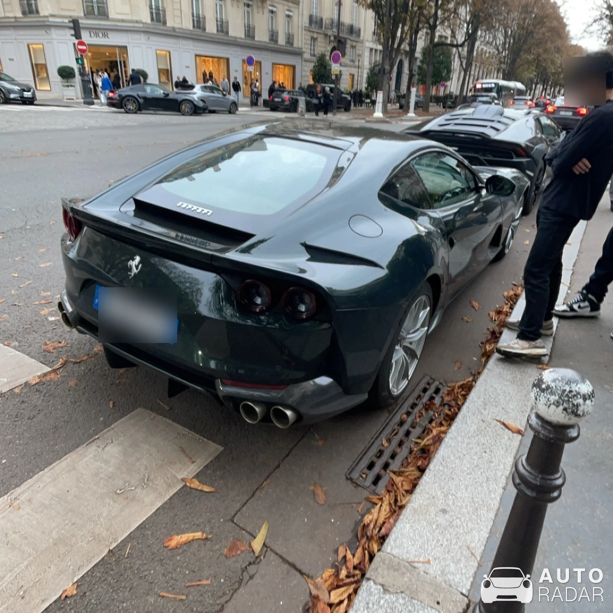 Ferrari 812 Superfast spotted in Paris, France