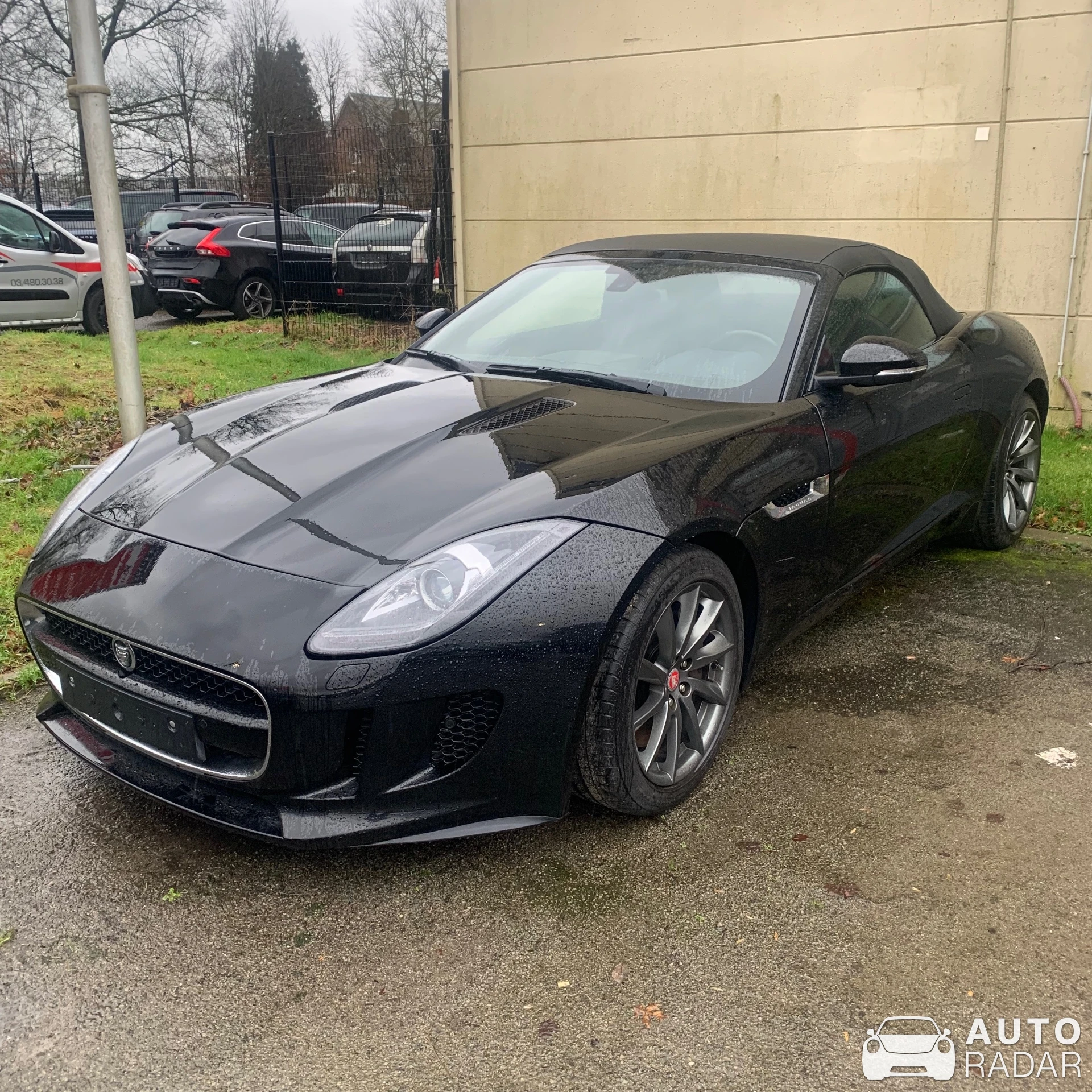 Jaguar F-Type P380 Convertible spotted in Wommelgem, België