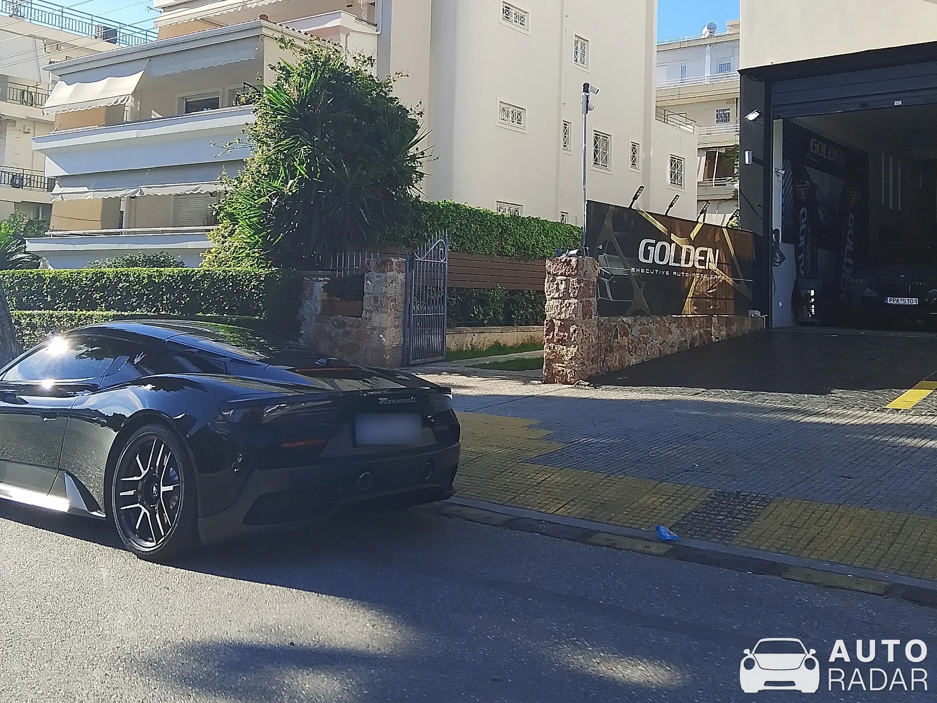 Maserati MC20 Notte Edition spotted in Agia Paraskevi