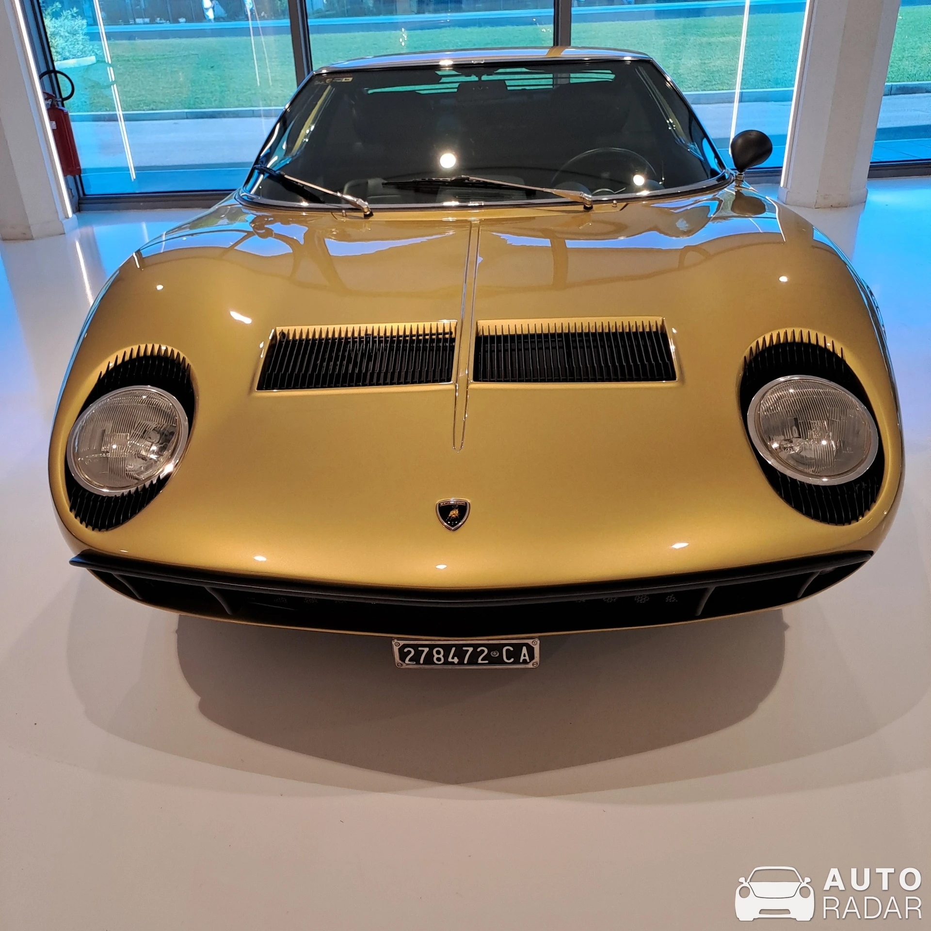 Lamborghini Miura P400 spotted in Sant'Agata Bolognese, Italy