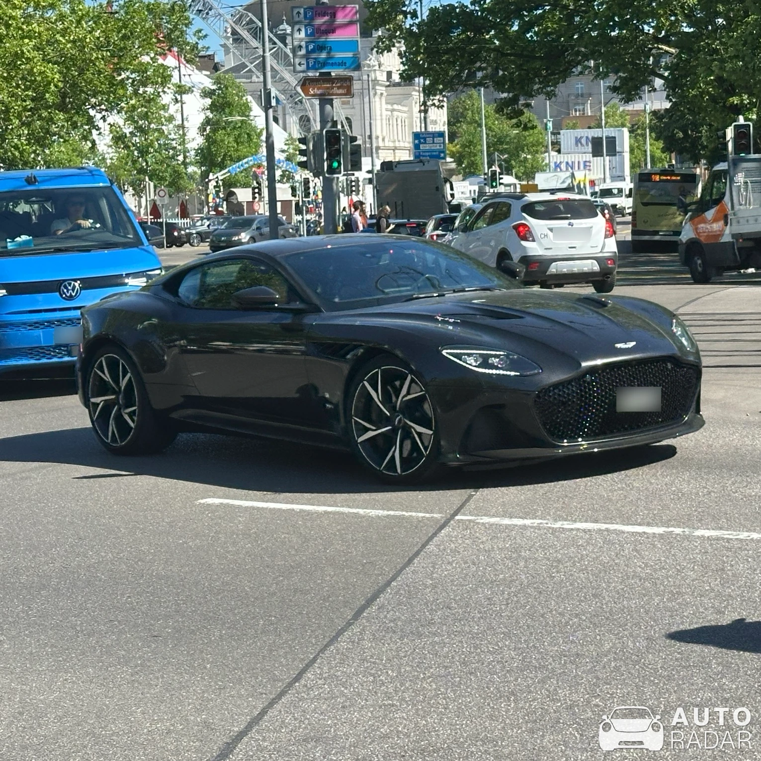 Aston Martin DBS Superleggera 007 Edition spotted in Zürich, Schweiz