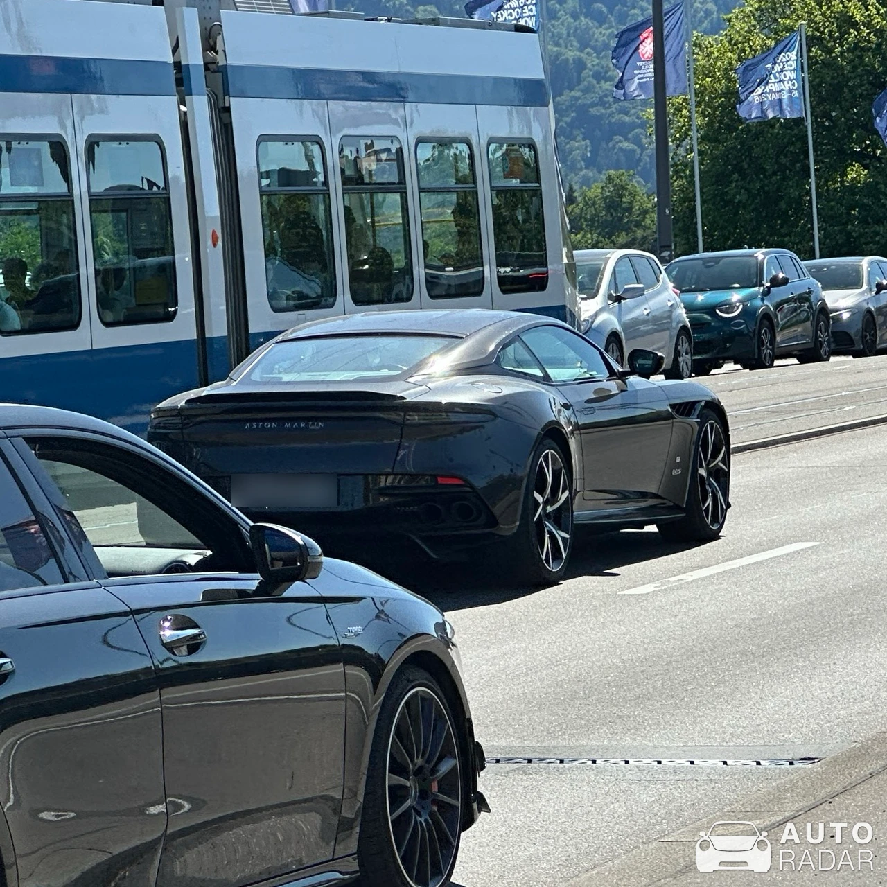 Aston Martin DBS Superleggera 007 Edition spotted in Zürich