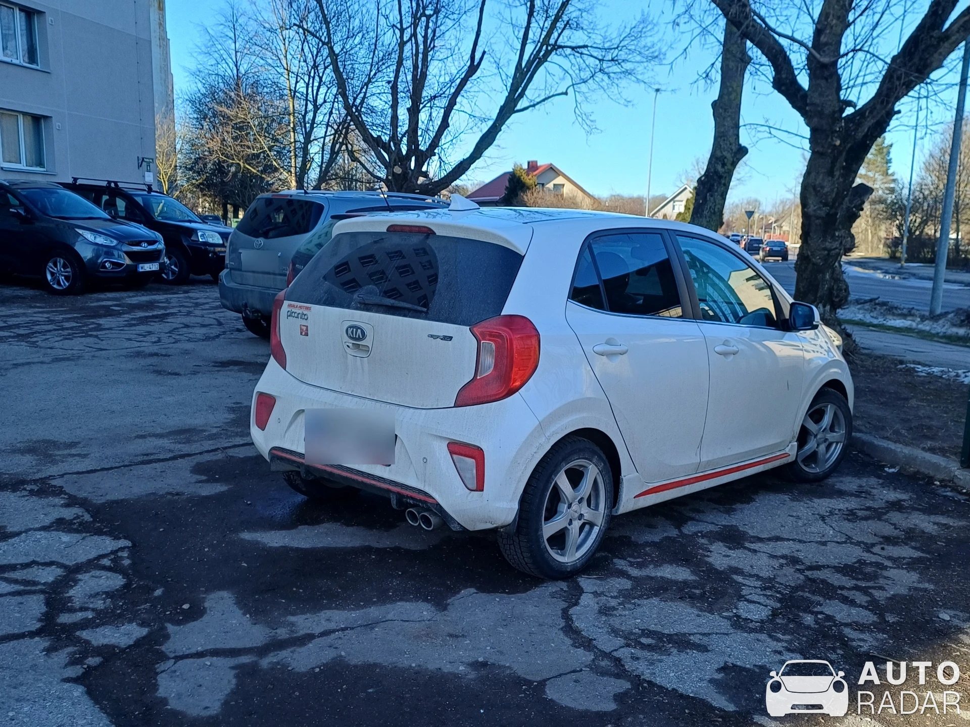 Kia Picanto spotted in Liepāja