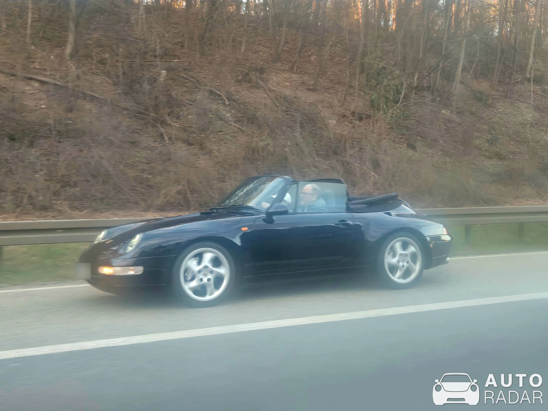 Porsche 993 Carrera 4 Cabriolet spotted in Sindelfingen